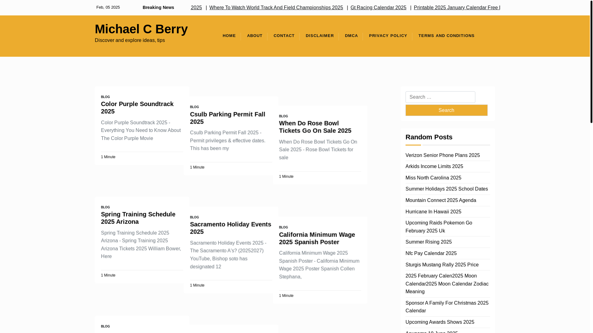 website screenshot of https://michaelcberryj.pages.dev/