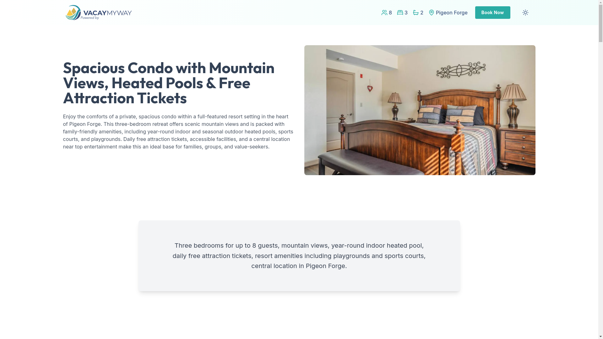 website screenshot of https://happyvista.house/
