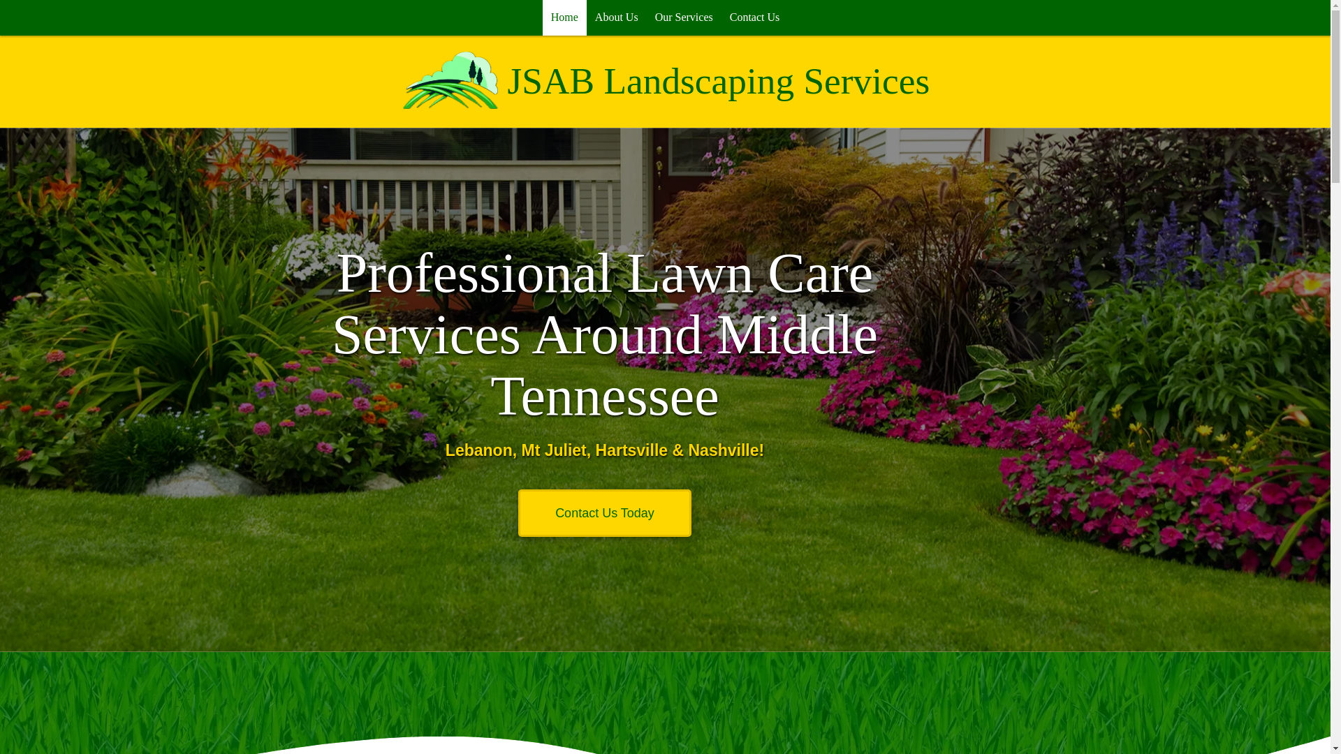 website screenshot of https://jsablandscaping.com/