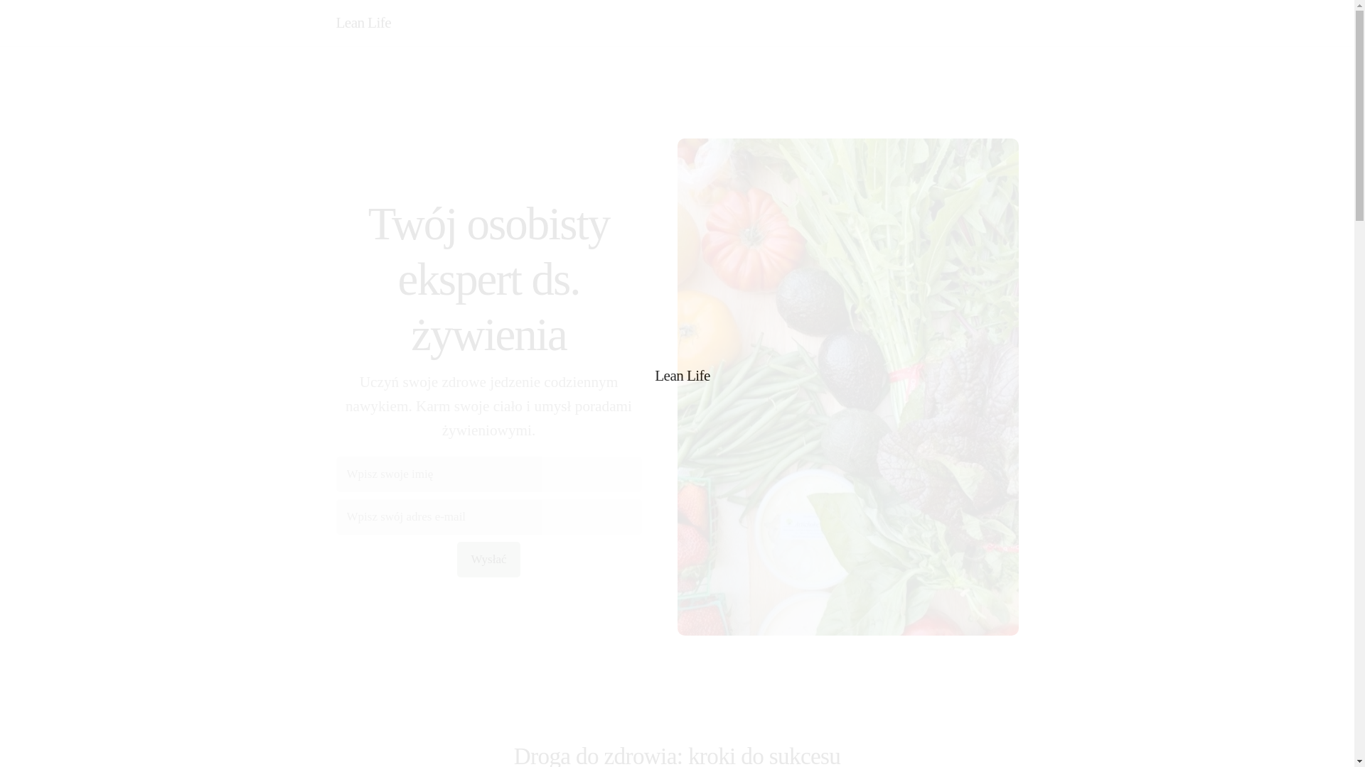 website screenshot of https://leanlifey.info/