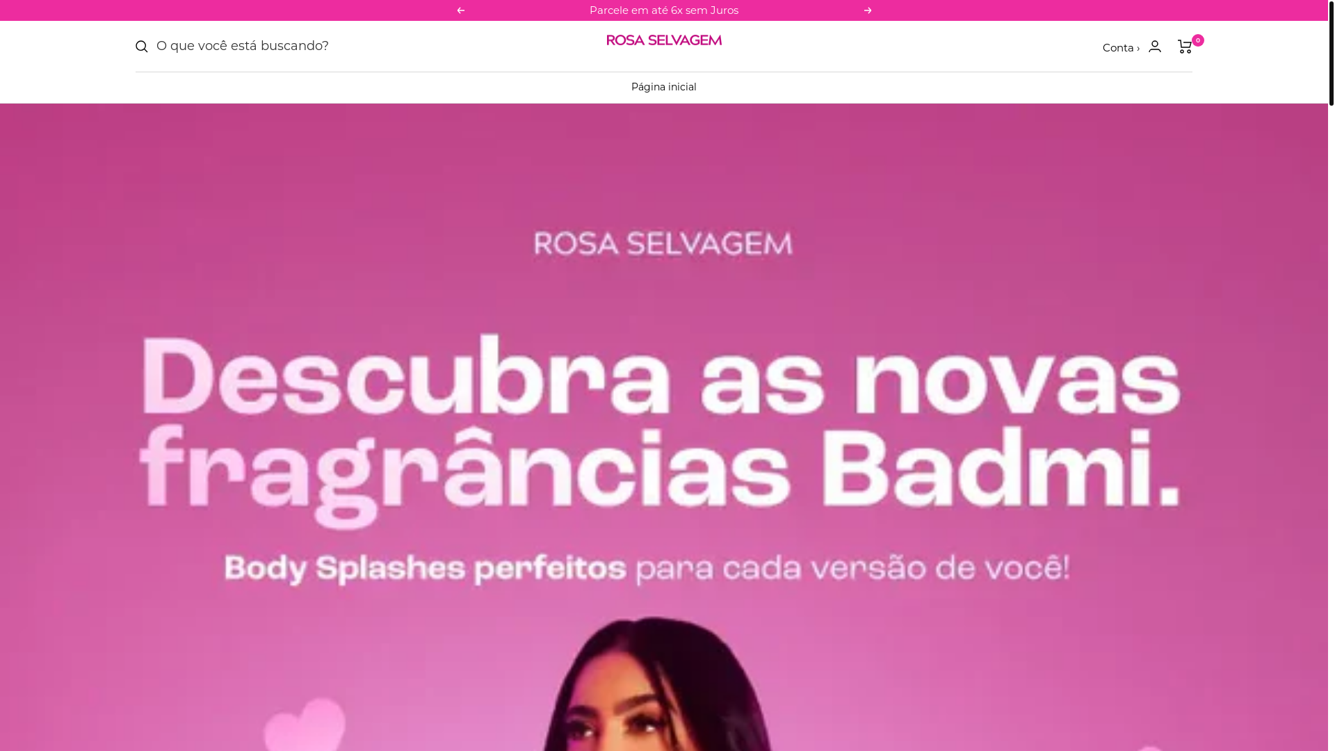 website screenshot of https://outlet-rosaselvagemoficial.site/