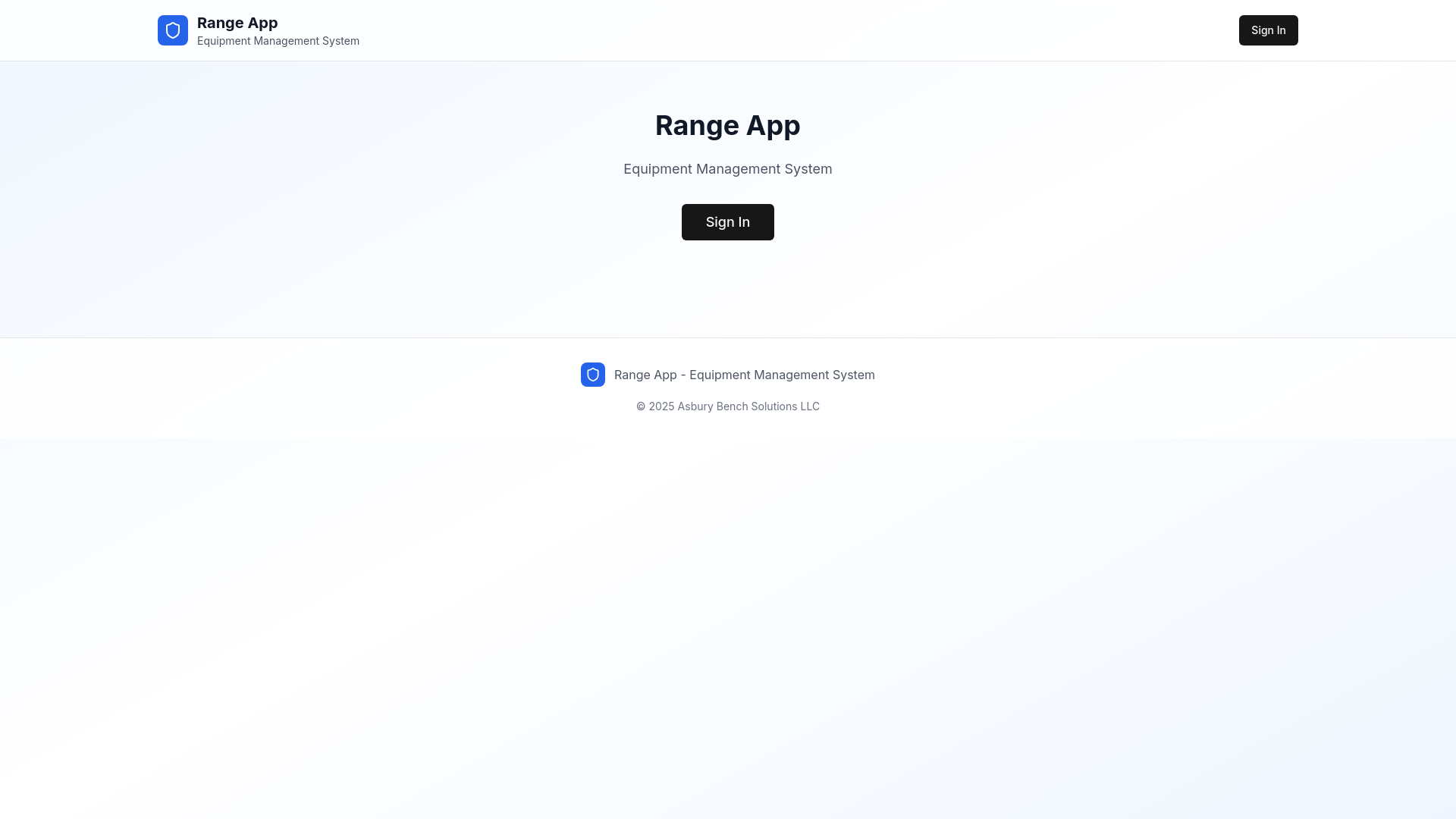 website screenshot of https://rangequals.com/