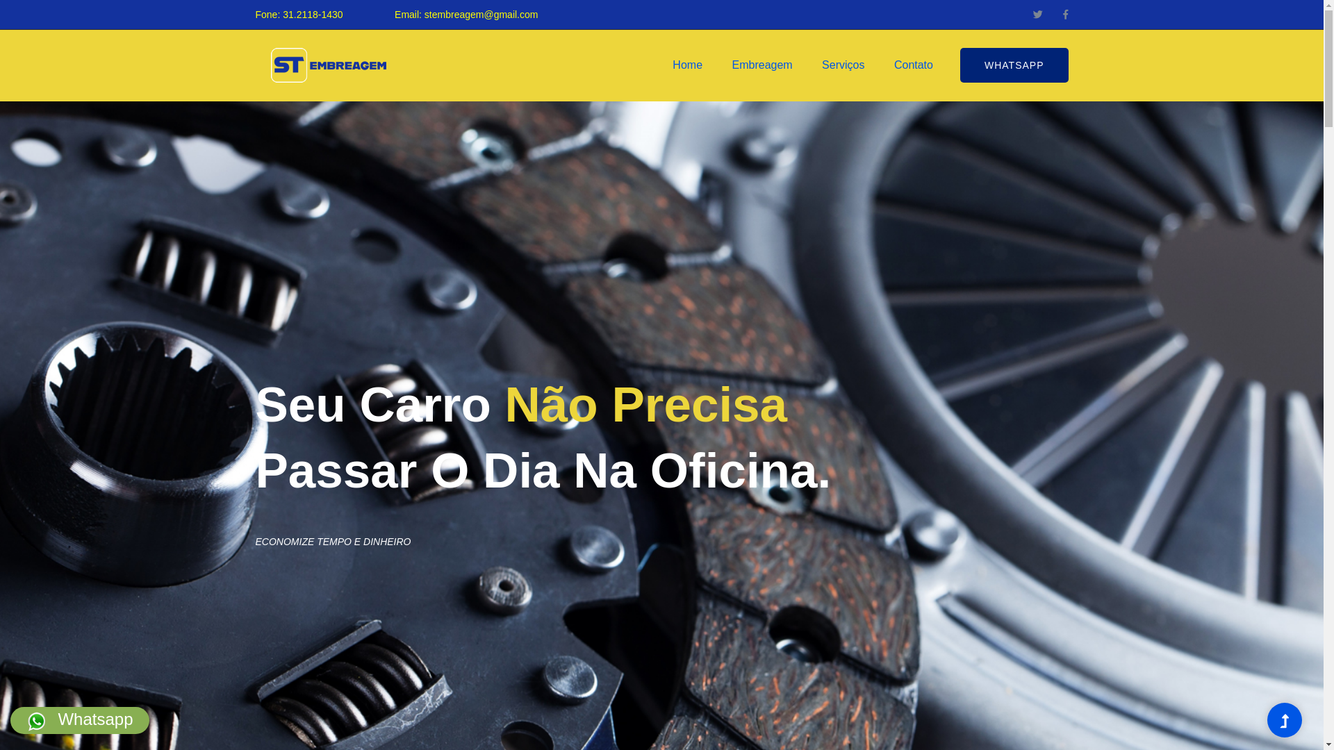 website screenshot of https://stembreagem.com.br/