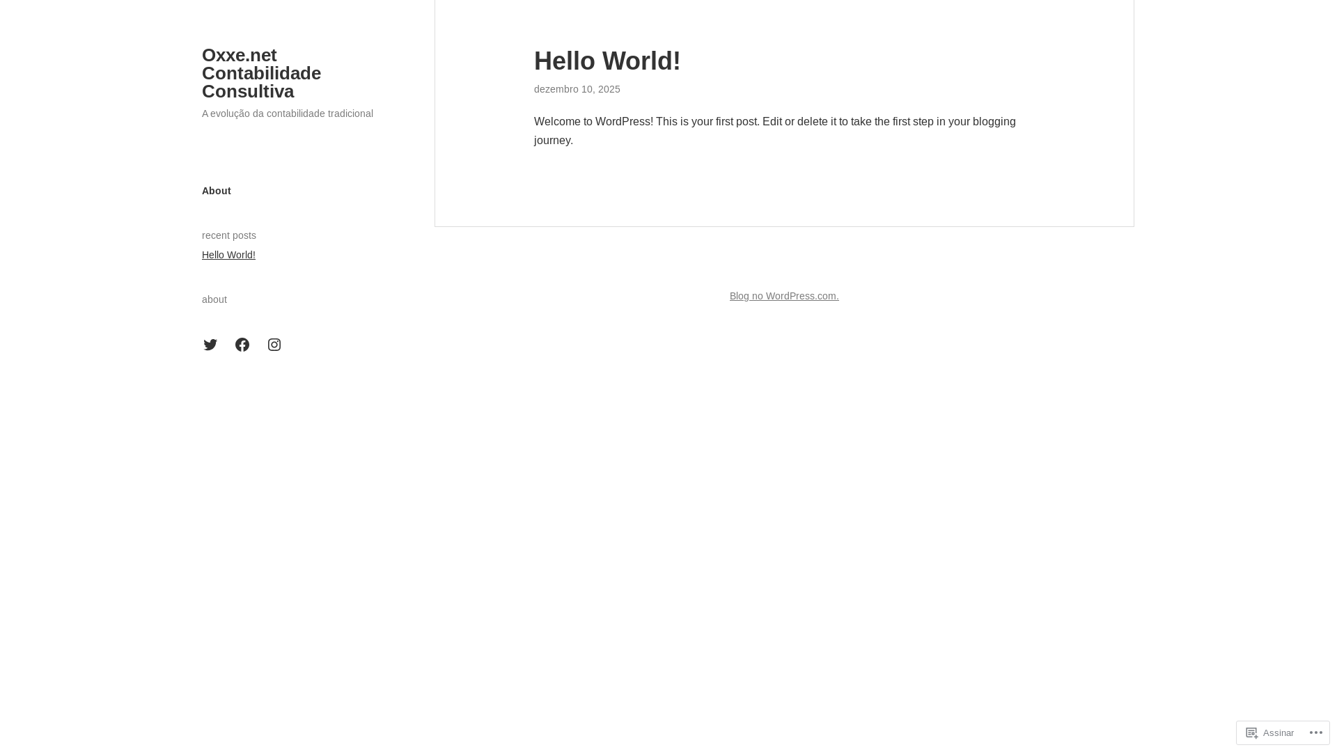 website screenshot of https://oxxenet.com.br/