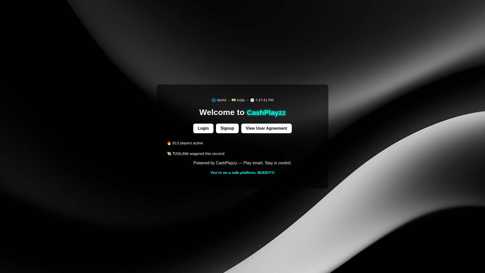 website screenshot of https://cashplayzz-client.pages.dev/