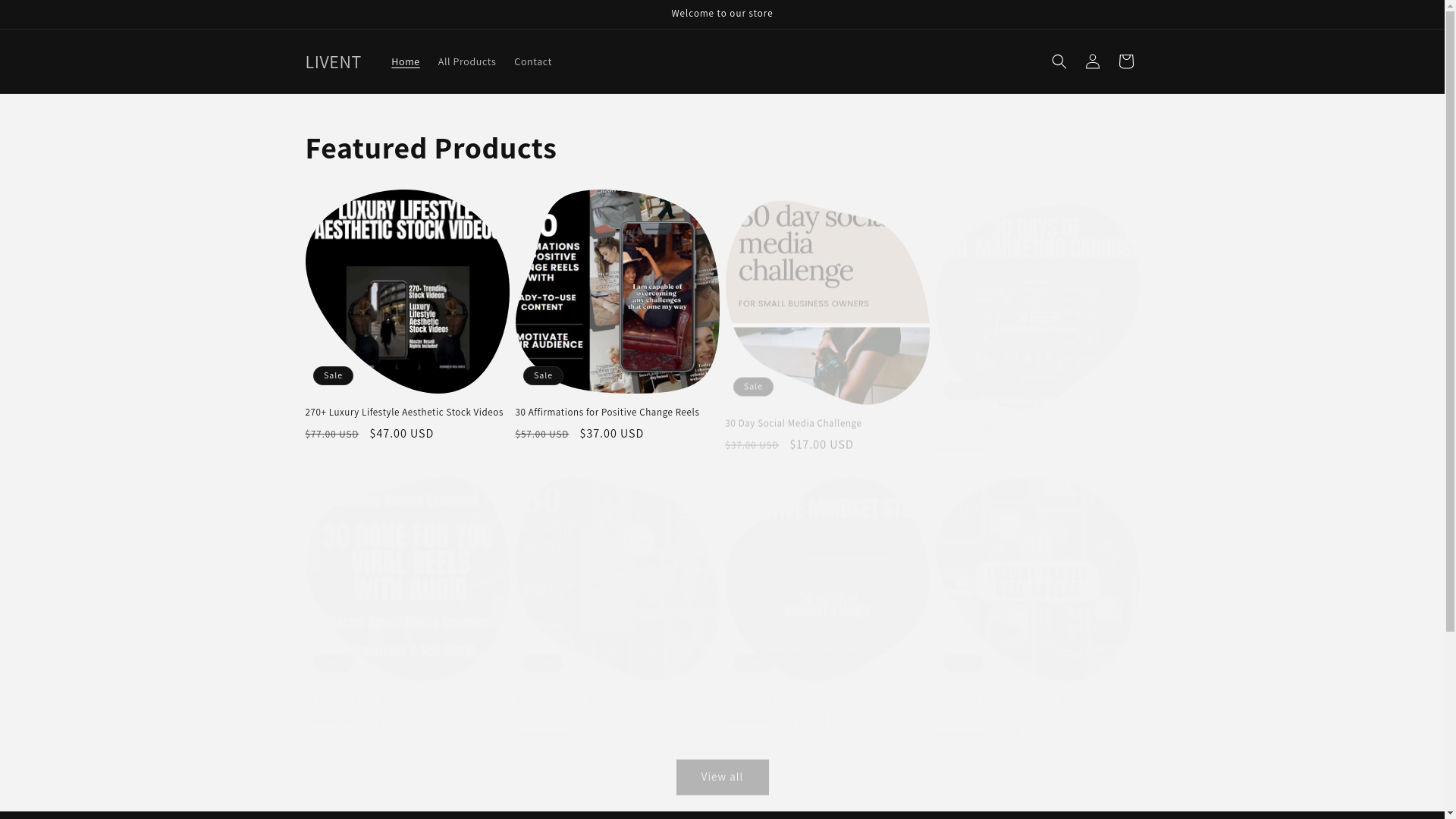 website screenshot of https://liventure.us/