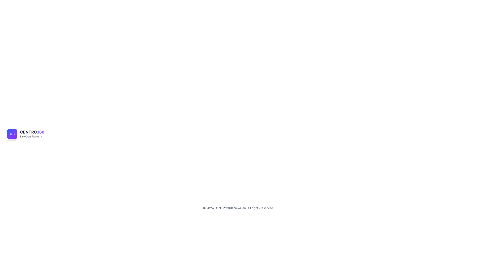 website screenshot of https://centro360.io/