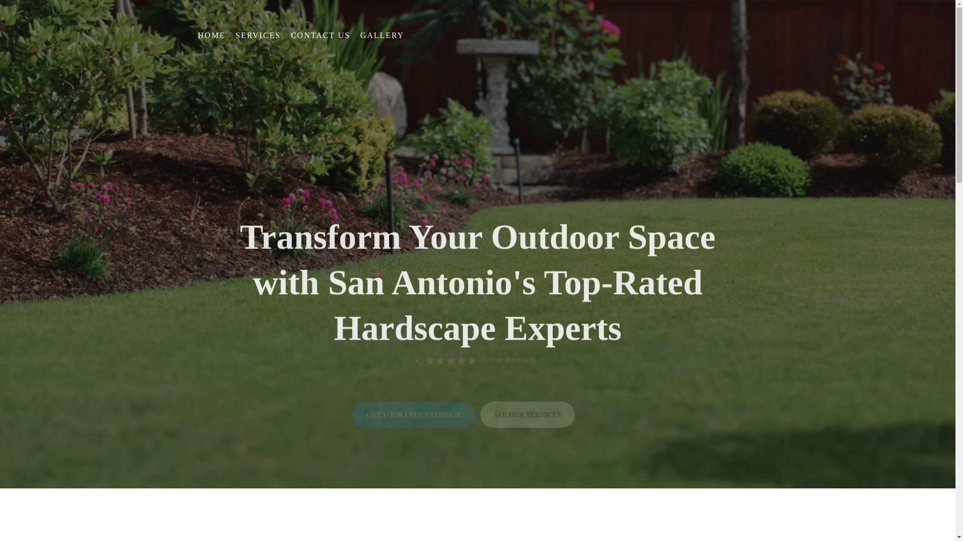 website screenshot of https://elevatelandscaping.cc/