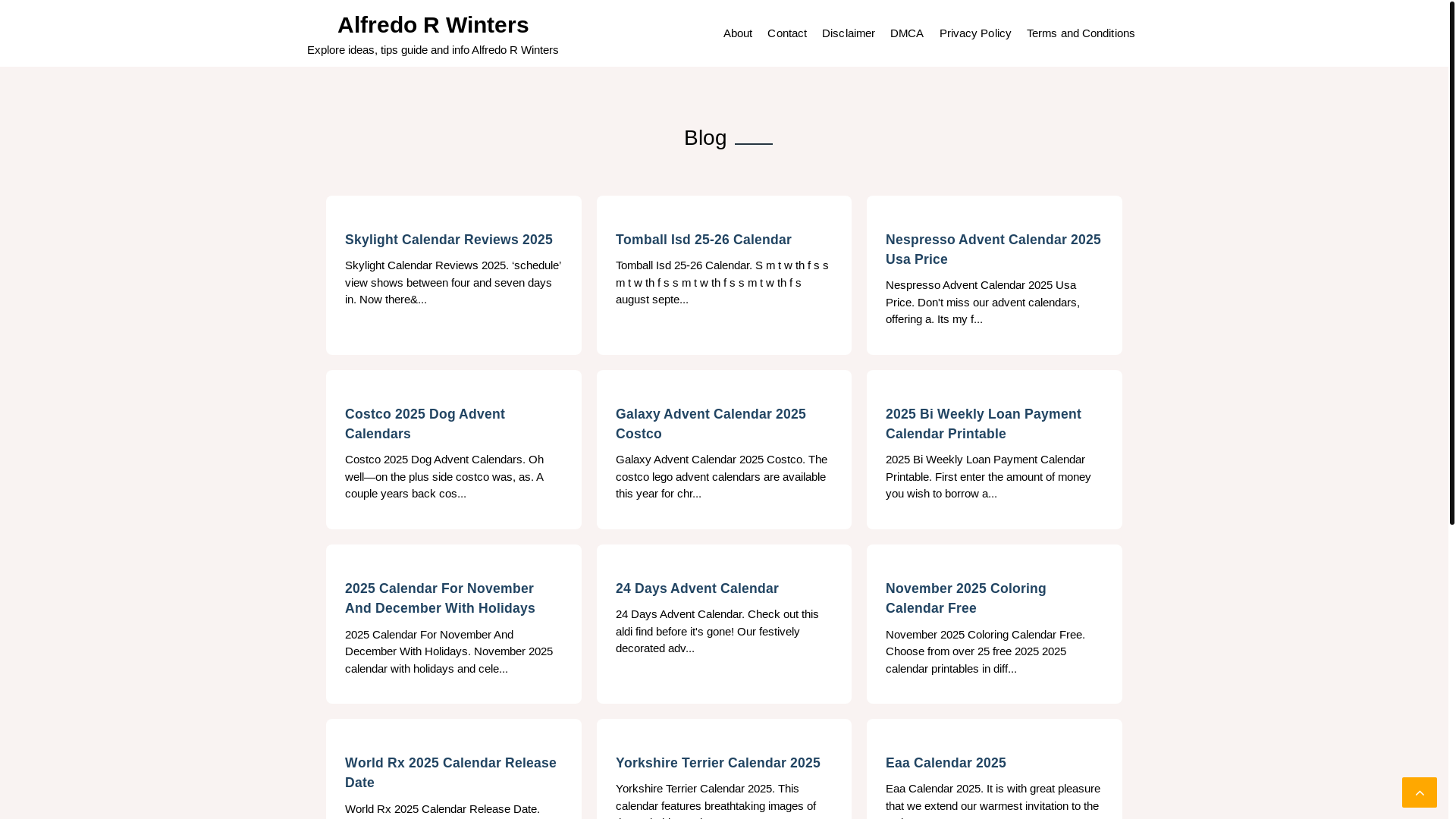 website screenshot of https://alfredorwintersg.pages.dev/