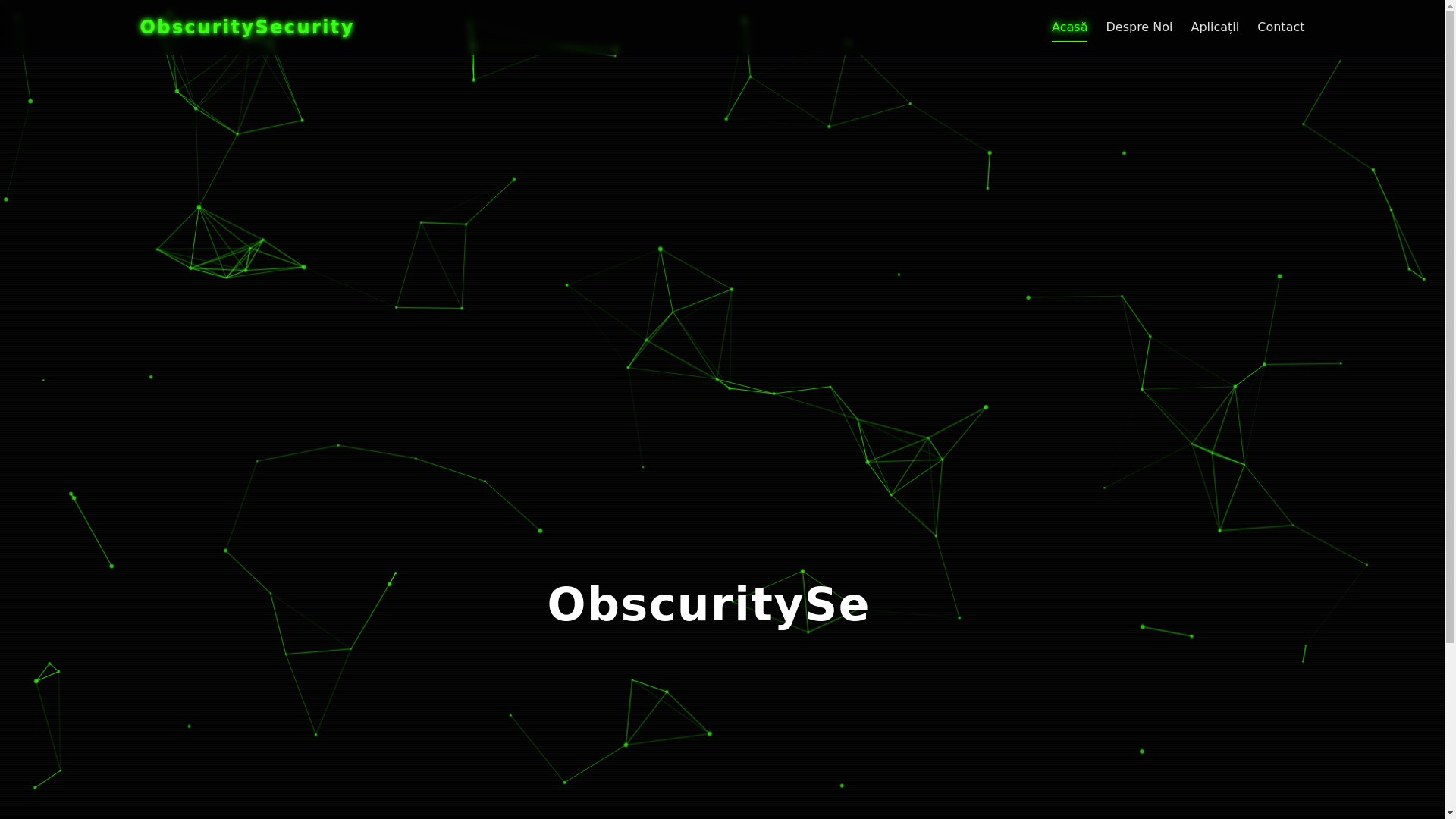 website screenshot of https://obscuritysecurity.pages.dev/