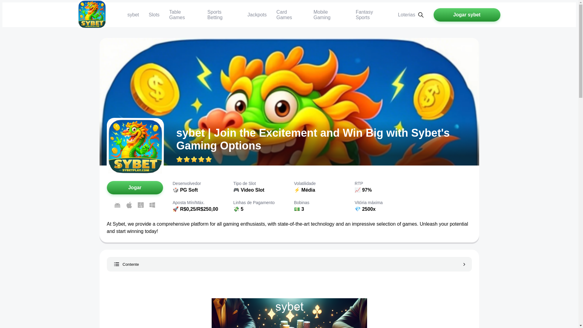 website screenshot of https://sybetplay.com/