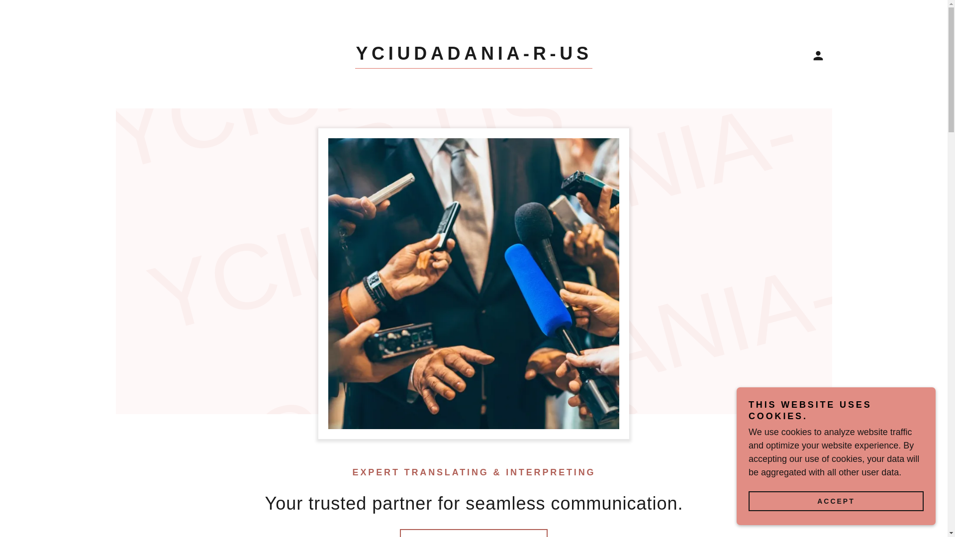 website screenshot of https://yciudadaniarus.com/