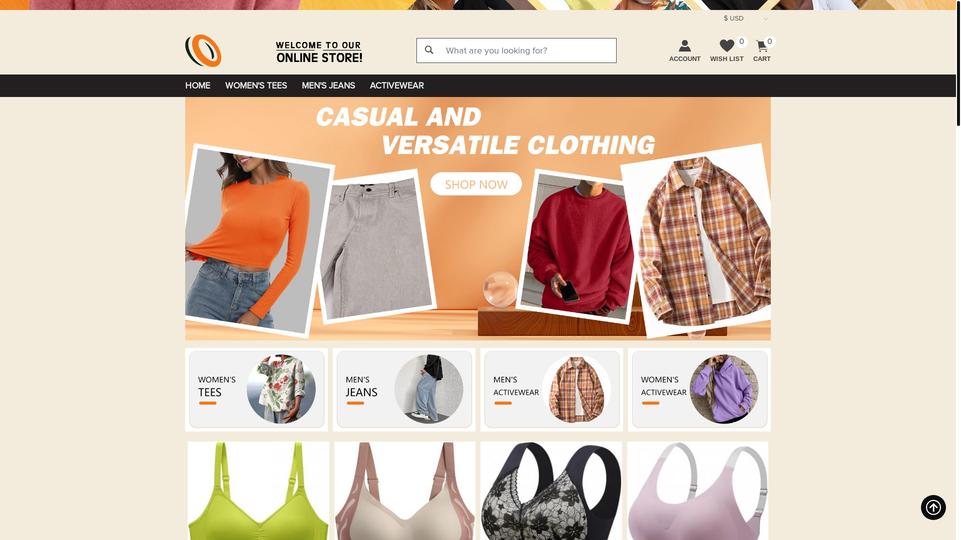 website screenshot of https://stinsonmackenzieoutfitters.com/