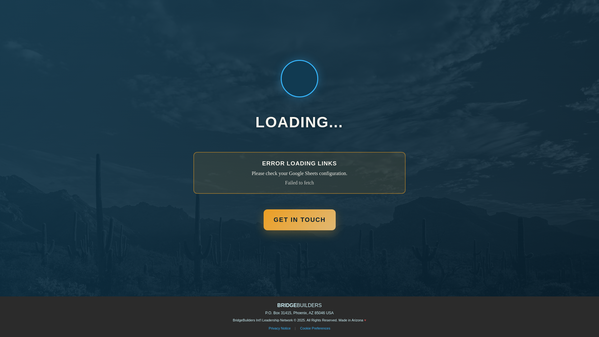 website screenshot of https://csacks-links.pages.dev/