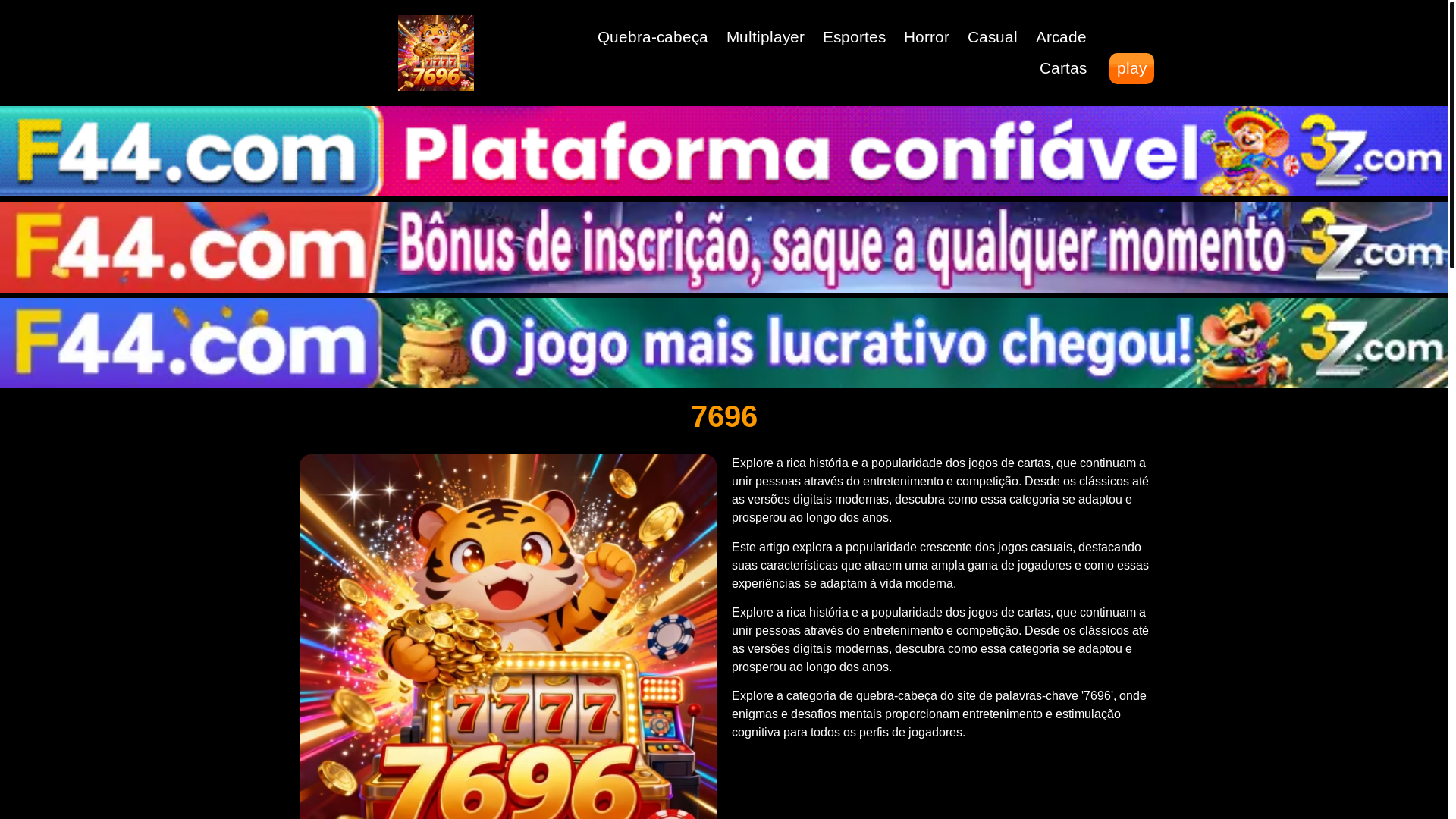 website screenshot of https://7696live.com/