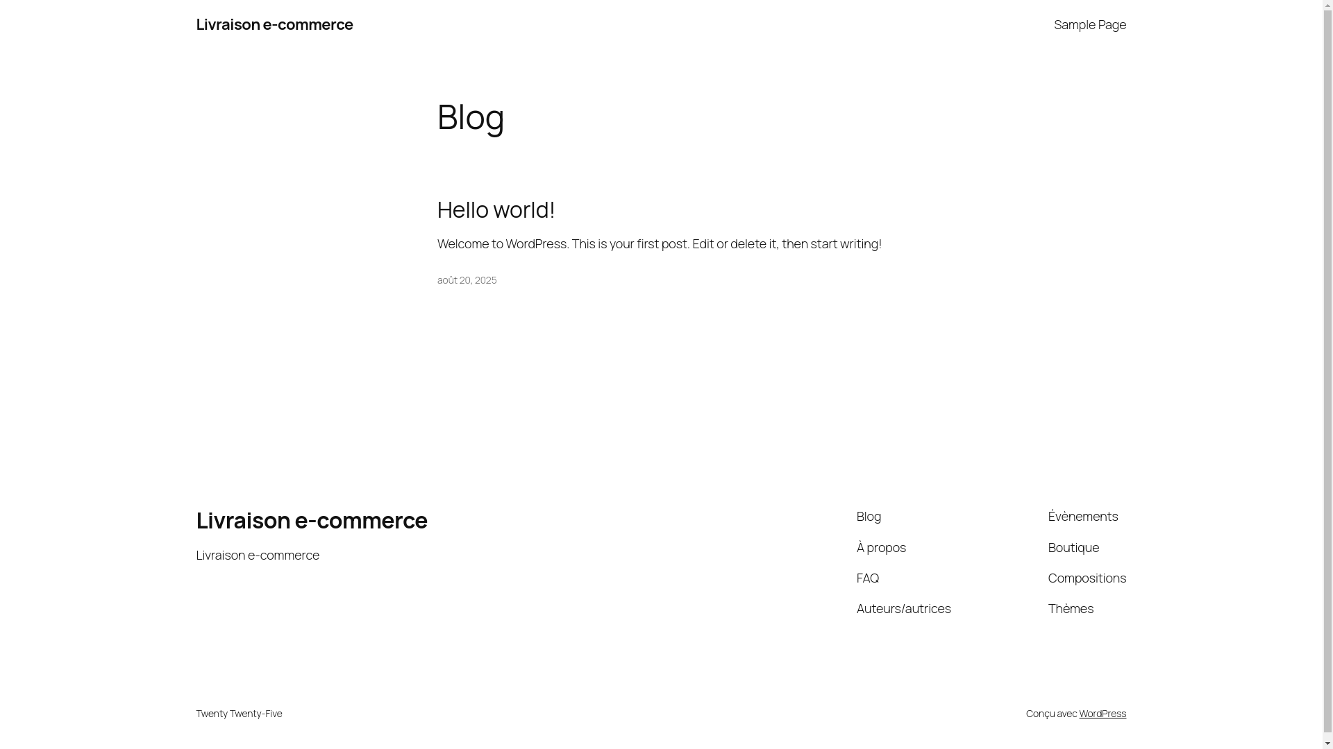 website screenshot of https://livraisonrabat.ma/