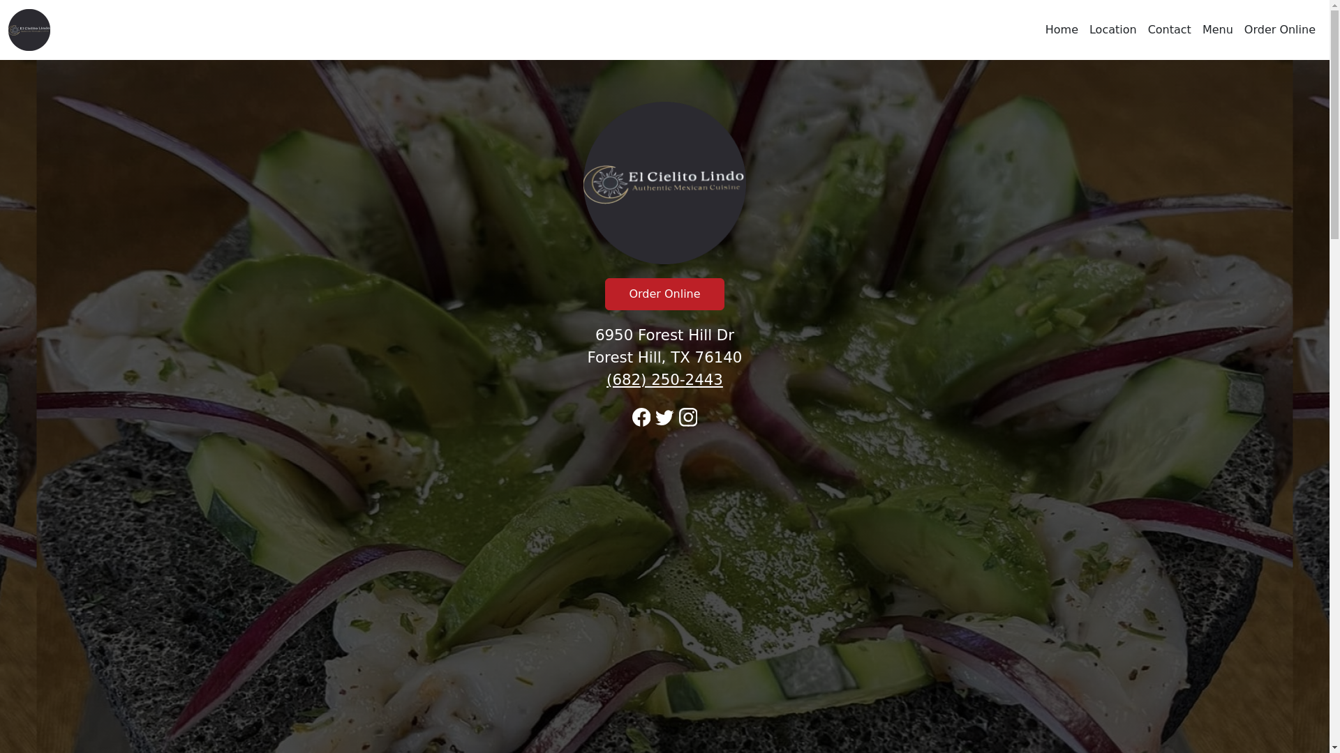 website screenshot of https://elcielitolindotx.com/