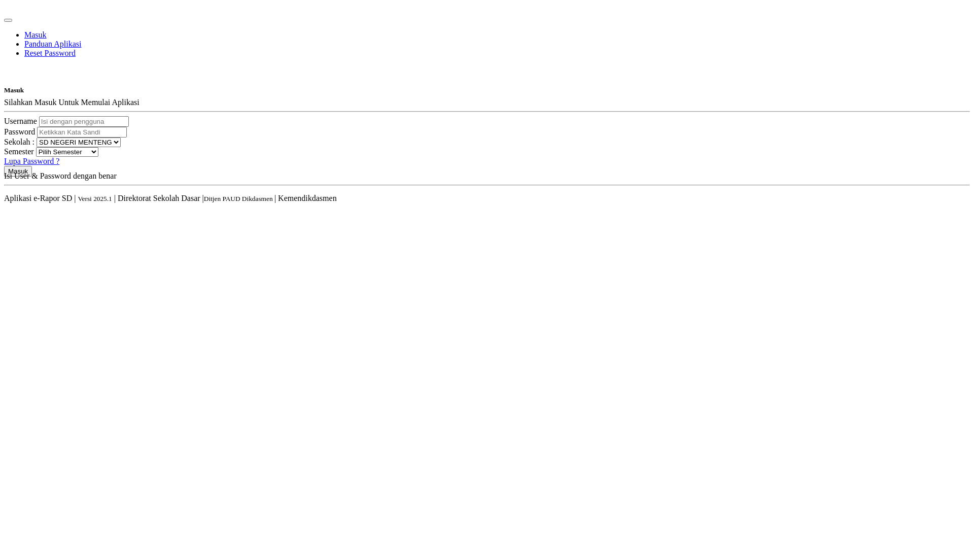 website screenshot of https://eraporsdnmenteng.my.id/