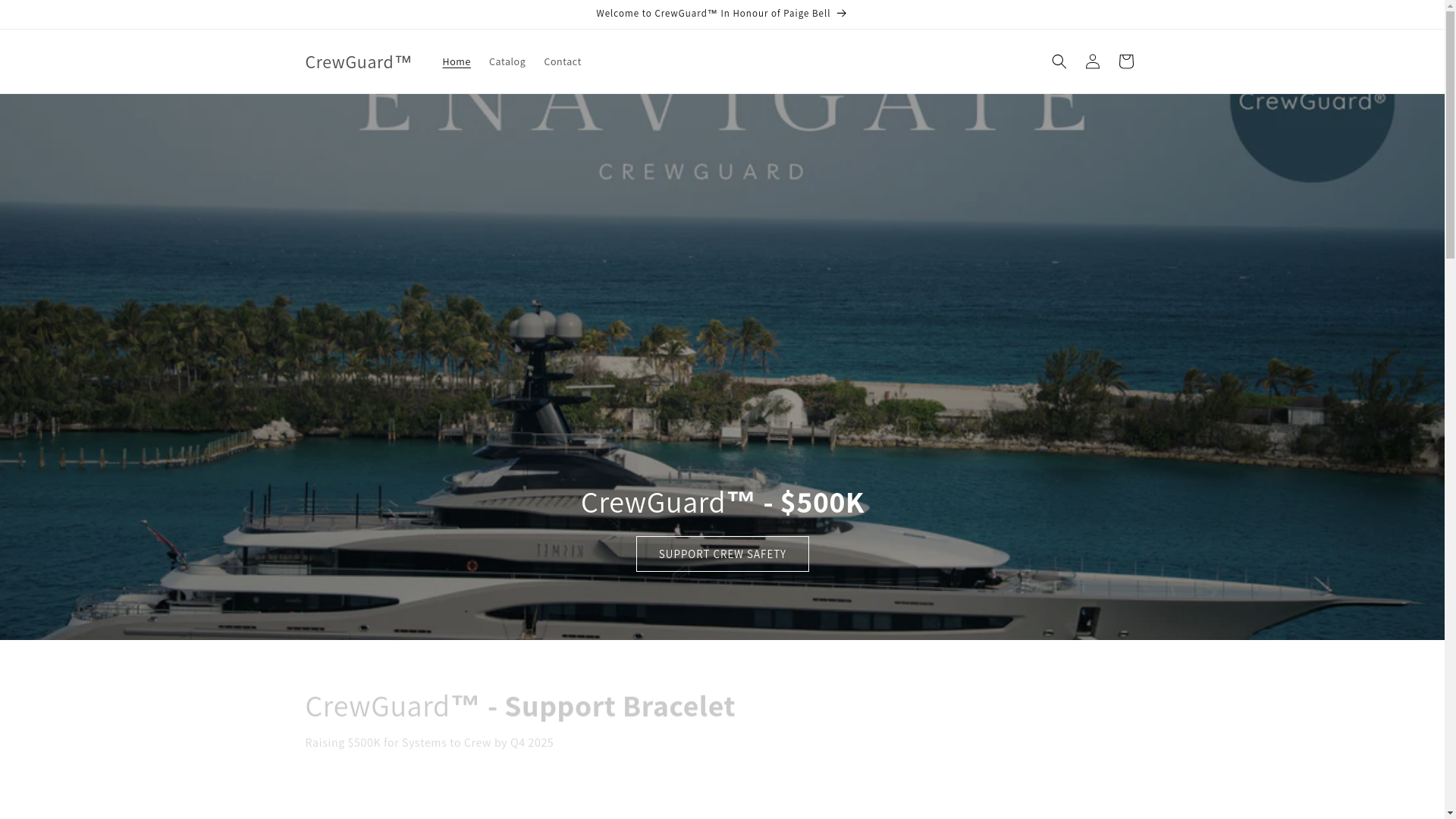 website screenshot of https://crewguard.co/