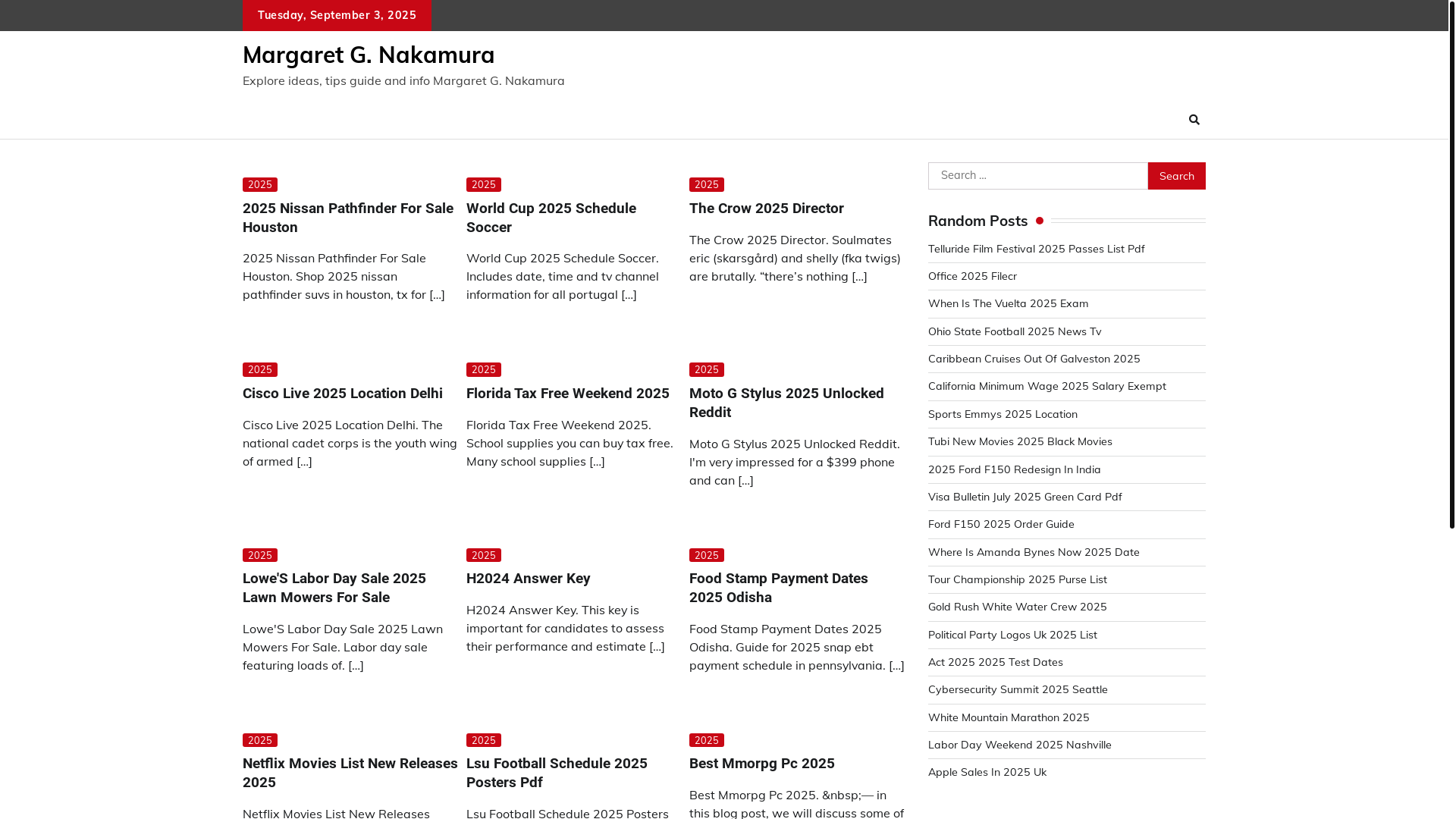website screenshot of https://margaretgnakamura.pages.dev/