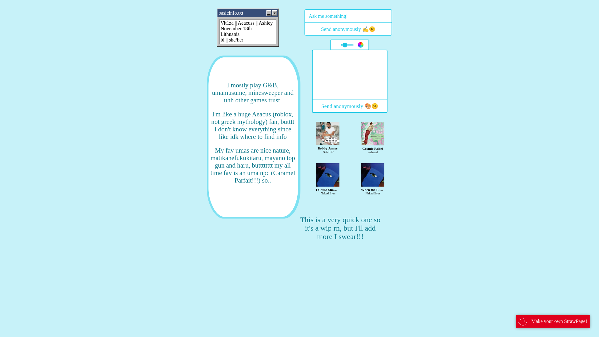 website screenshot of https://vit1za.straw.page/