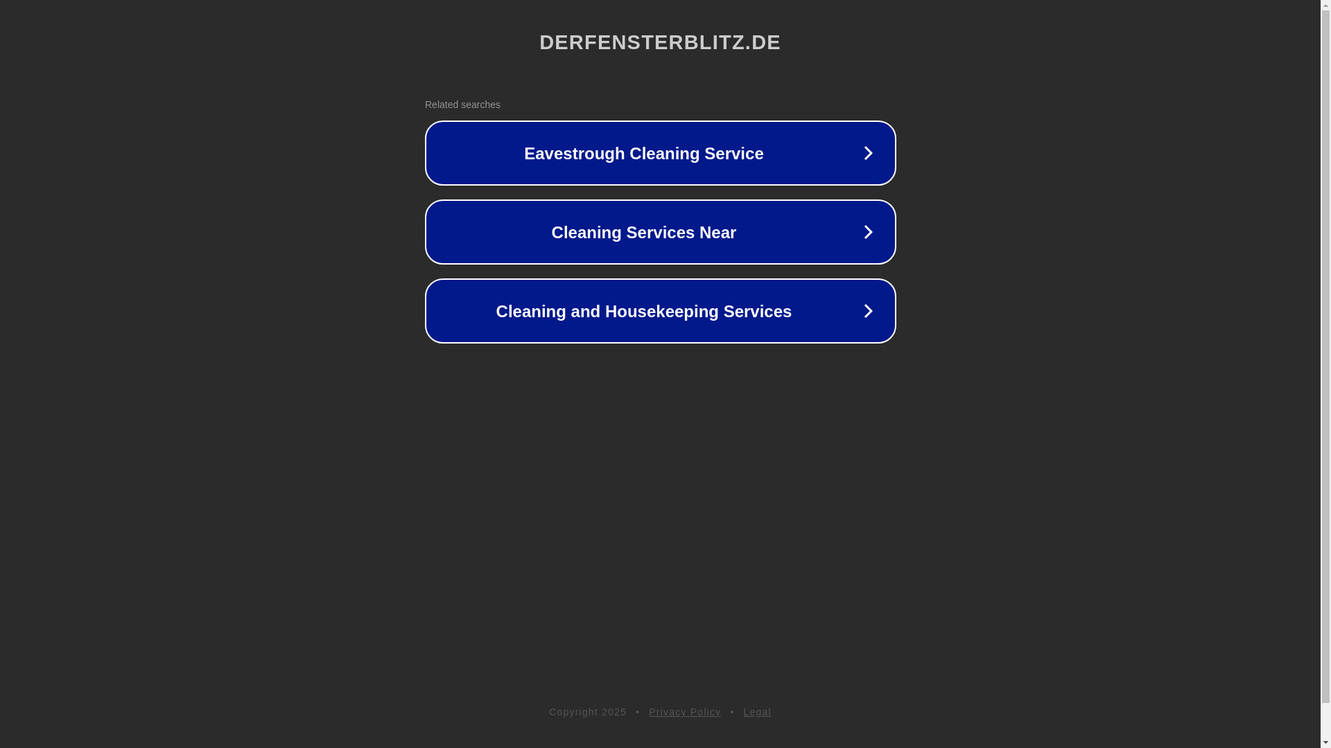 website screenshot of https://derfensterblitz.de/