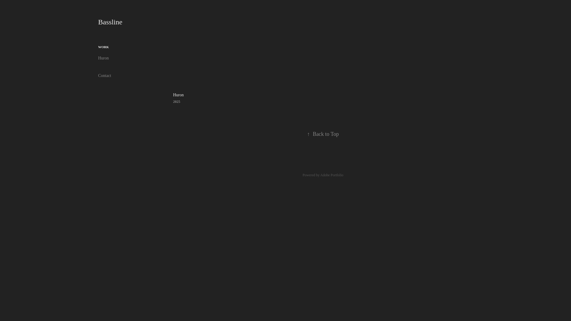 website screenshot of https://basslineproductions.org/