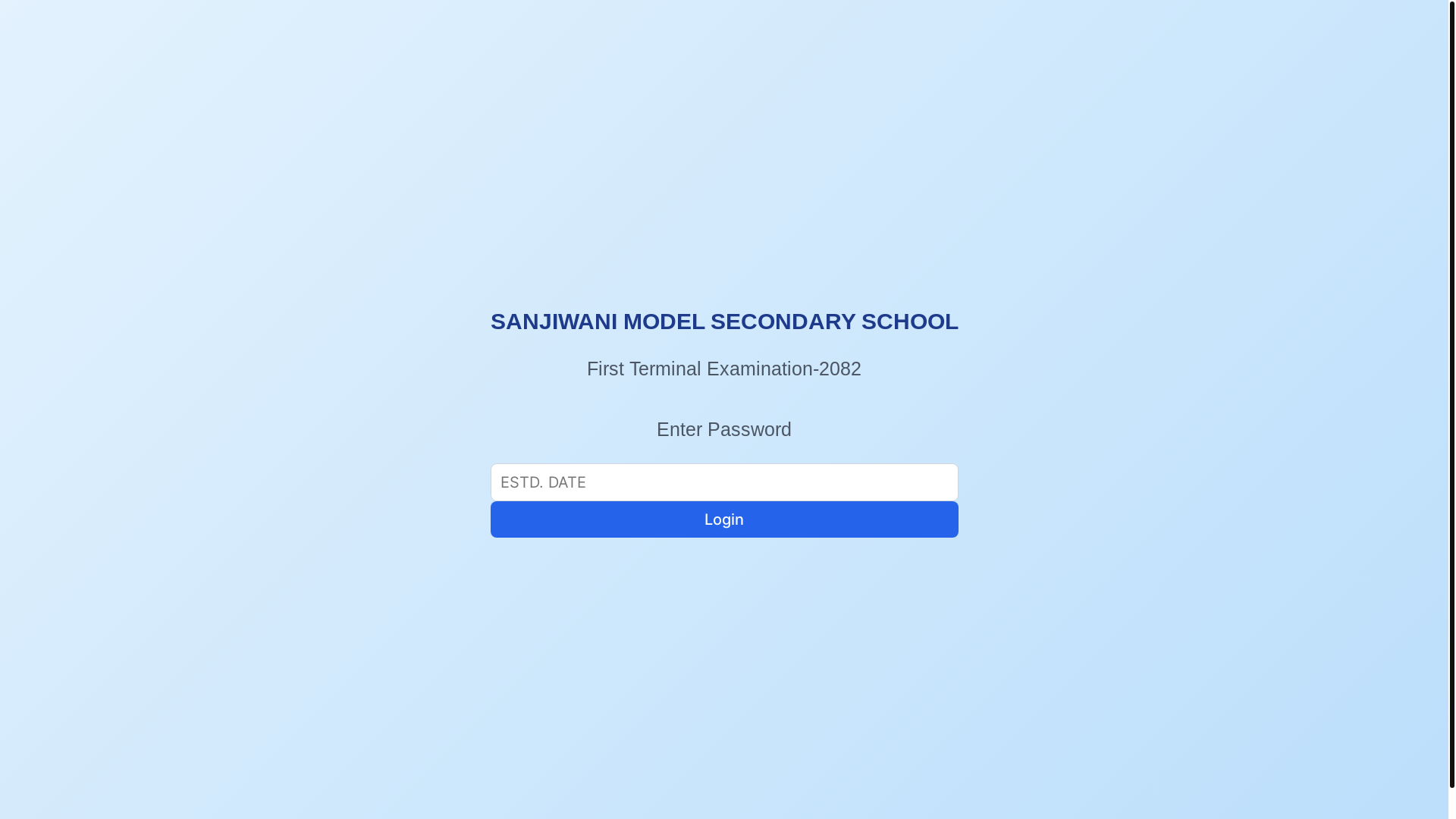 website screenshot of https://firstermschool.pages.dev/