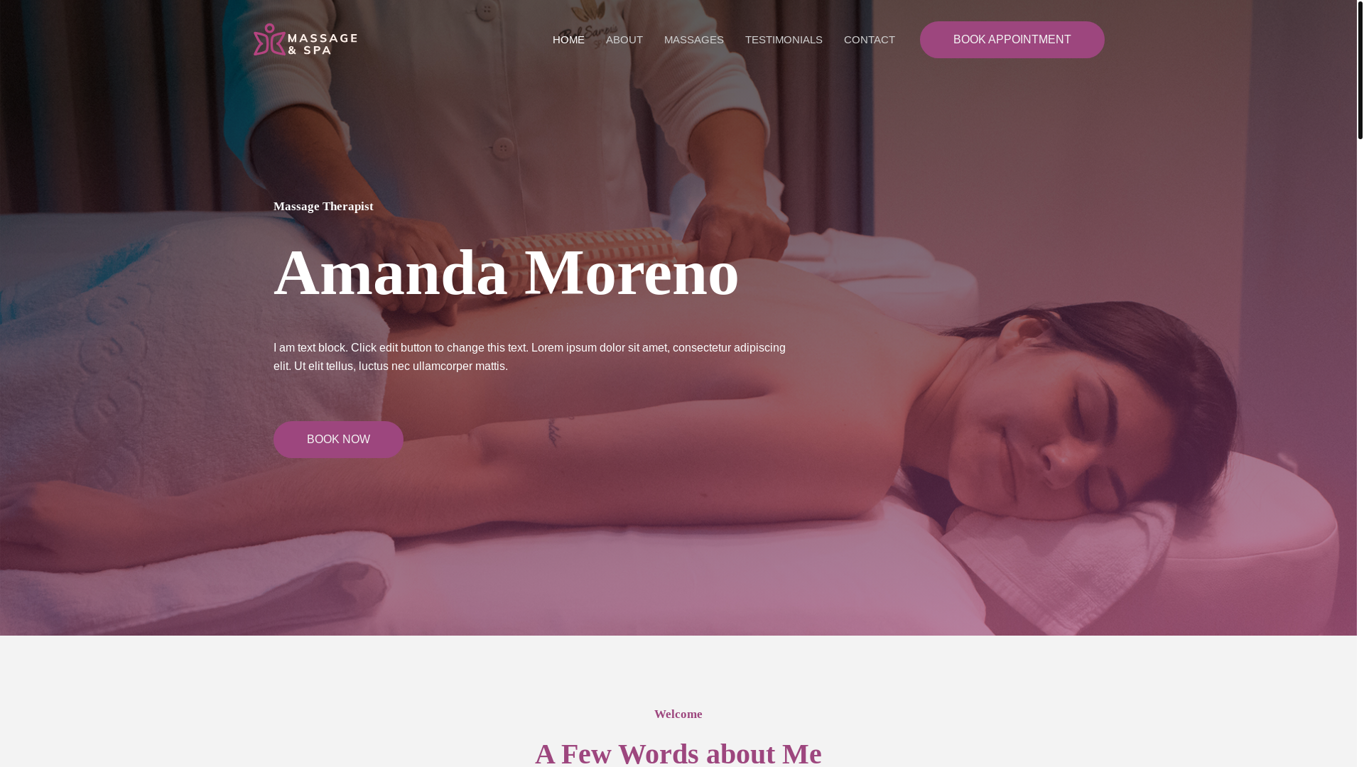 website screenshot of https://oaza-wellness.cz/