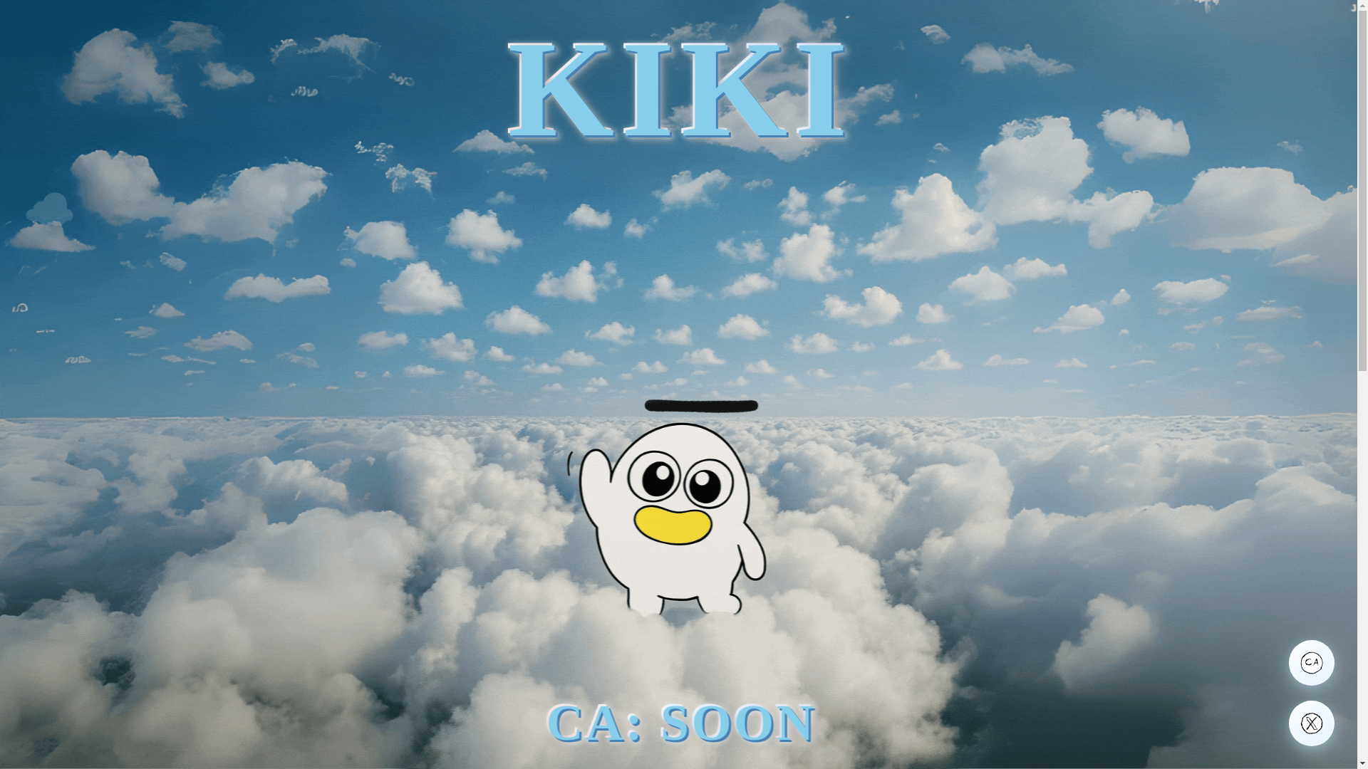 website screenshot of https://kikiheaven.fun/