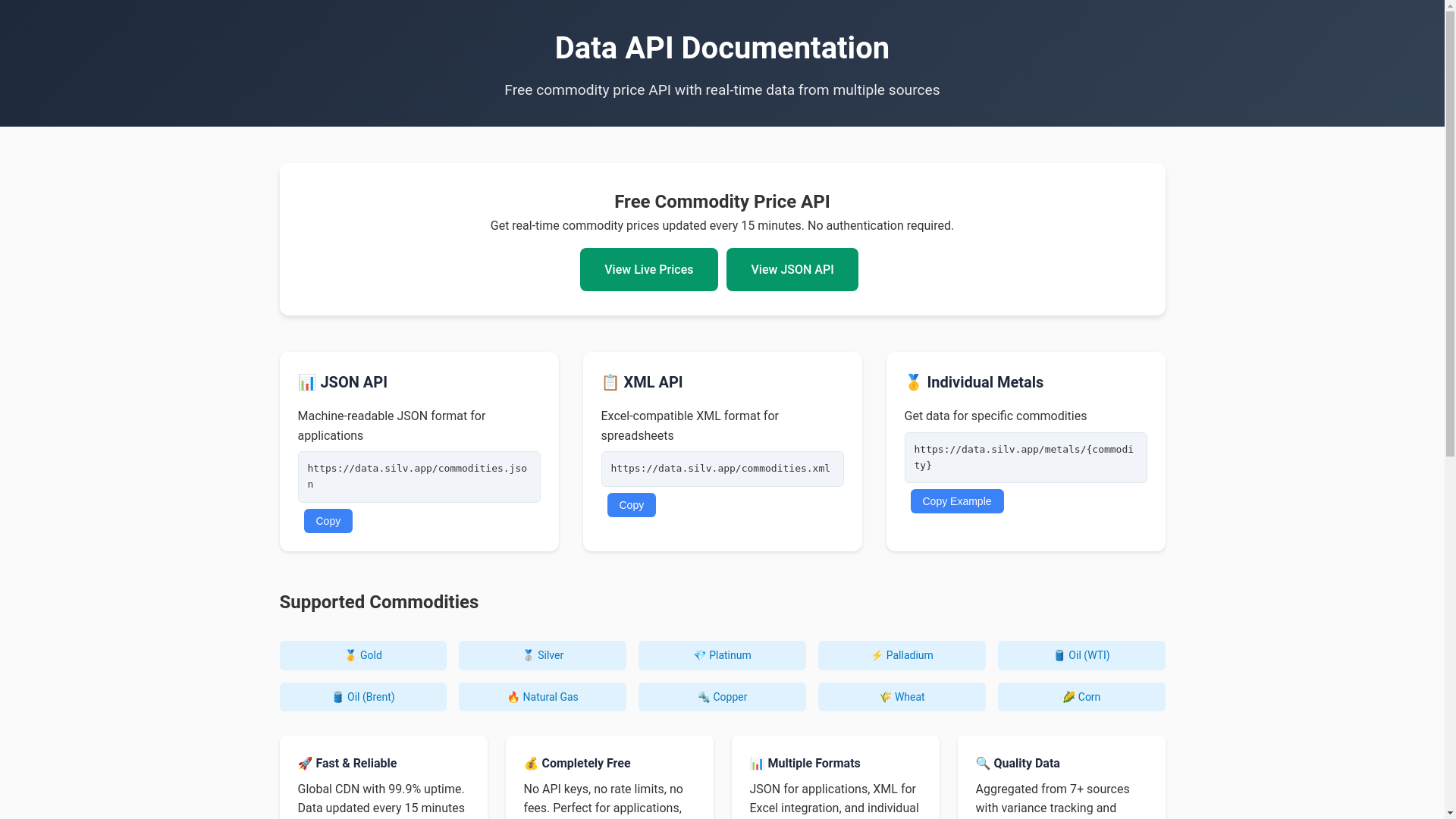 website screenshot of https://data-docs-1zd.pages.dev/