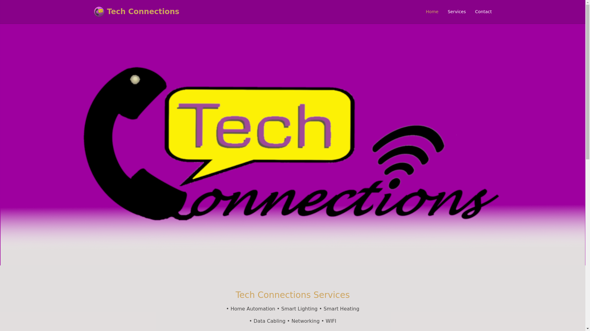 website screenshot of https://tech-connections.pages.dev/