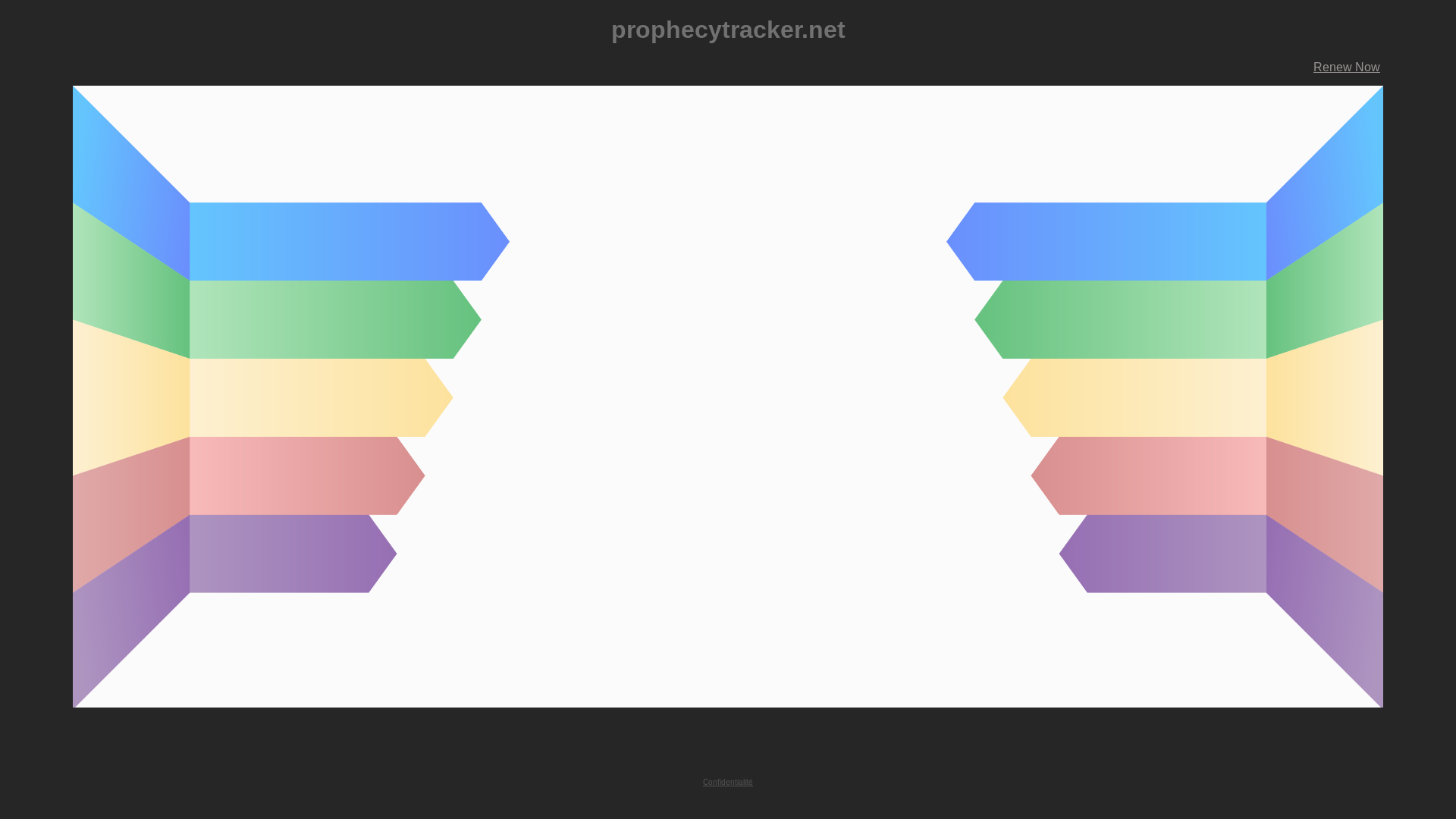 website screenshot of https://prophecytracker.net/