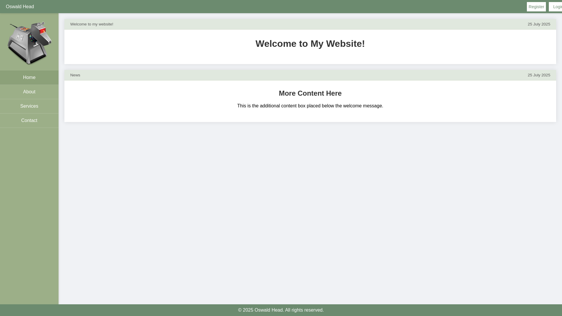 website screenshot of https://ozzyboombastic.co.uk/