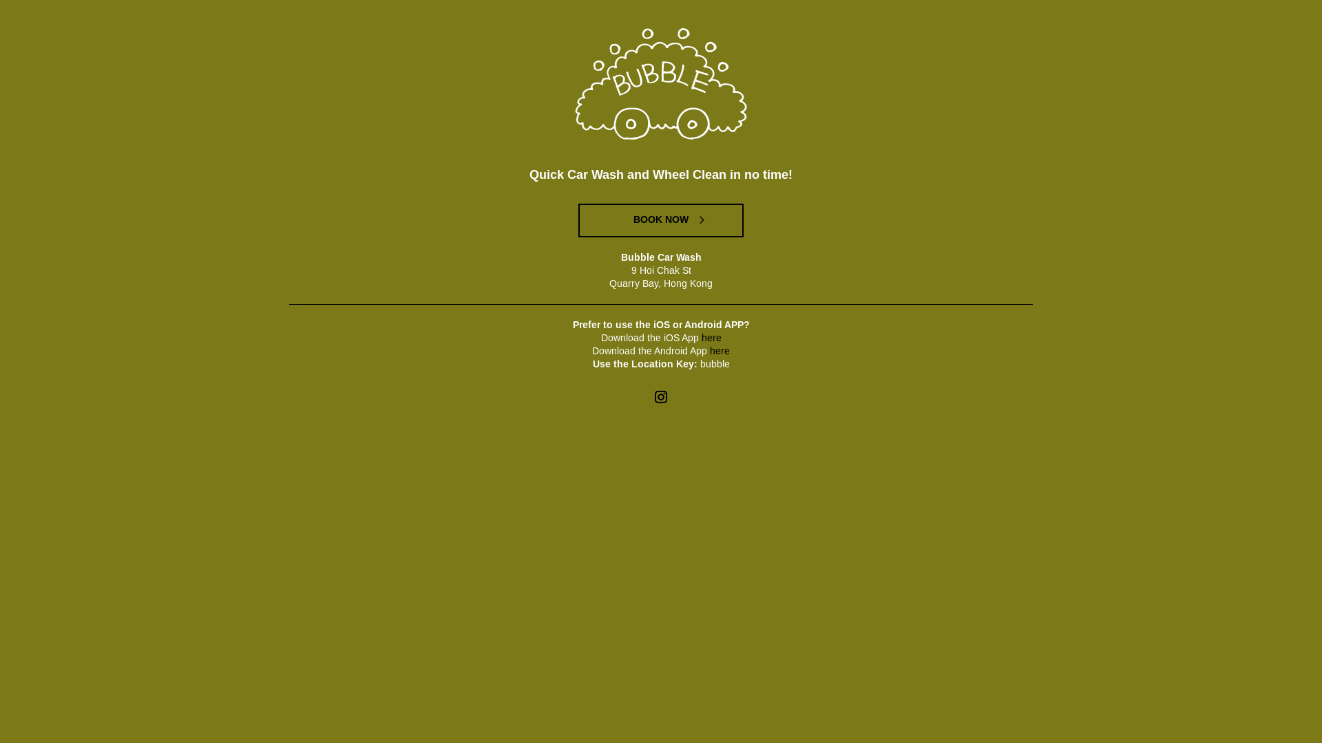 website screenshot of https://bubblecarwash.pages.dev/