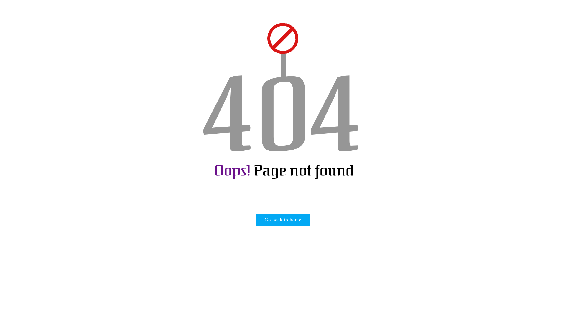 website screenshot of https://connectdomain-test.com/