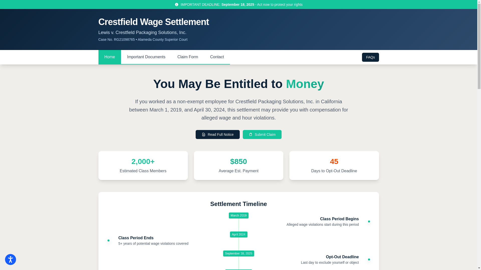 website screenshot of https://employmentsettlement.com/