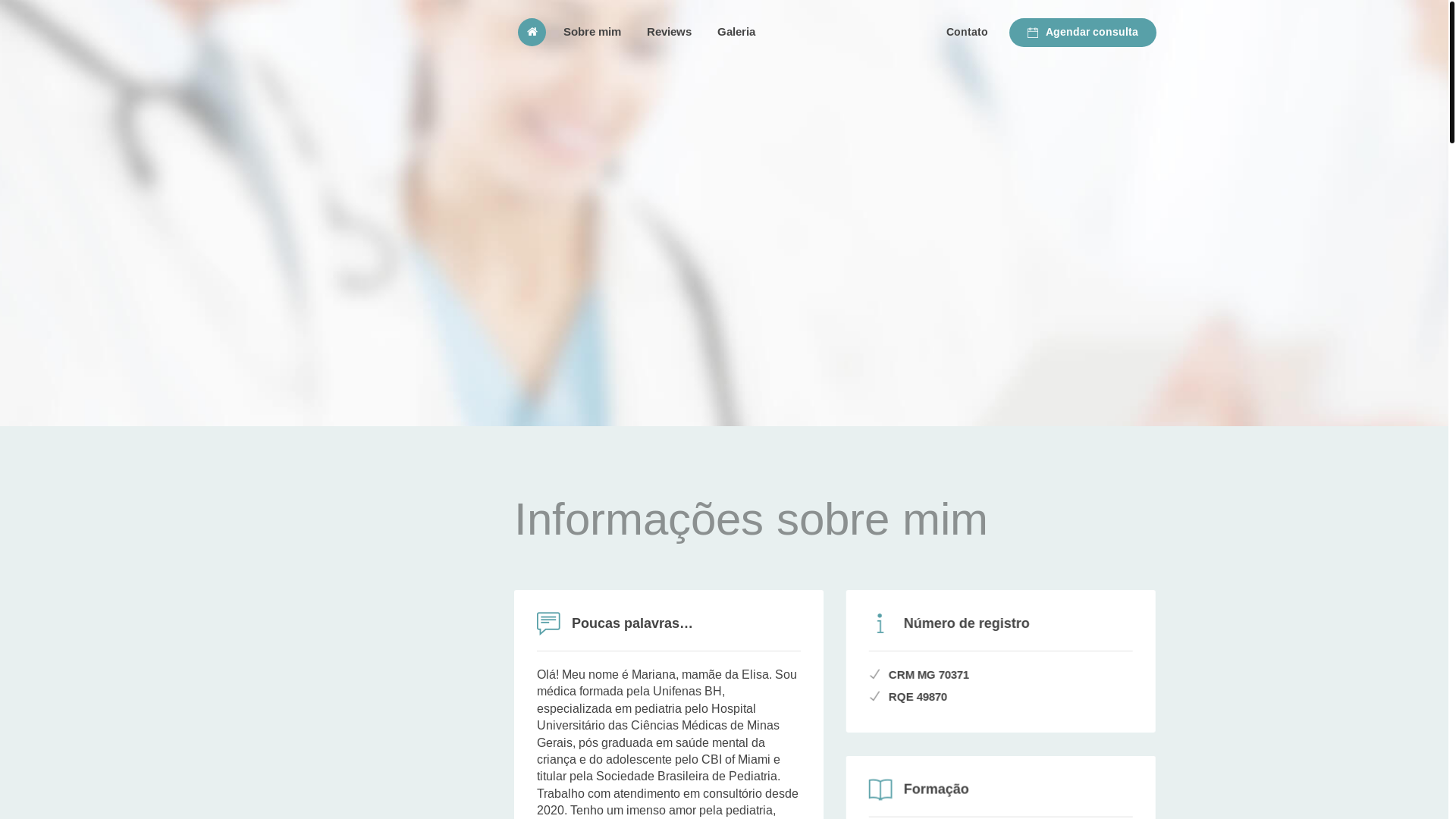 website screenshot of https://dramarianalambertucci.com/