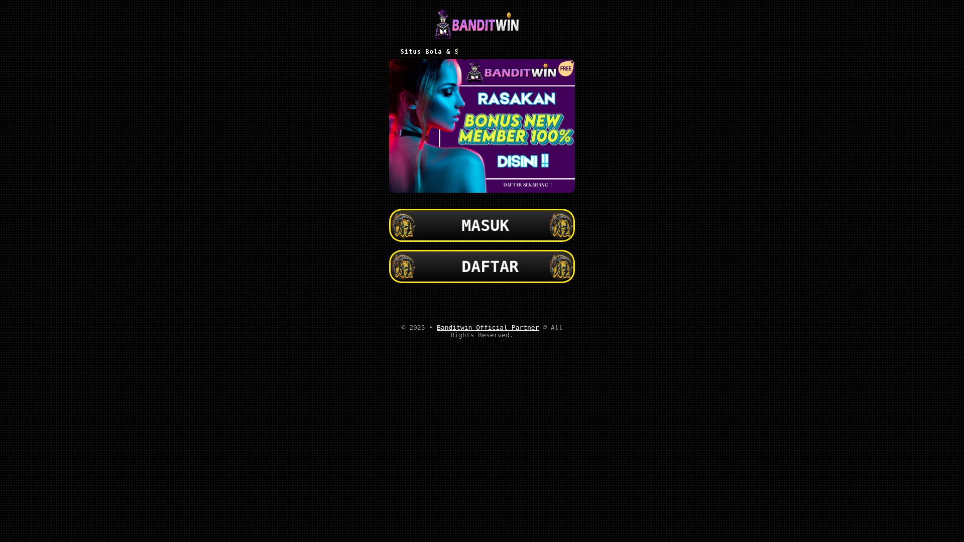 website screenshot of https://amp-banditwin.pages.dev/