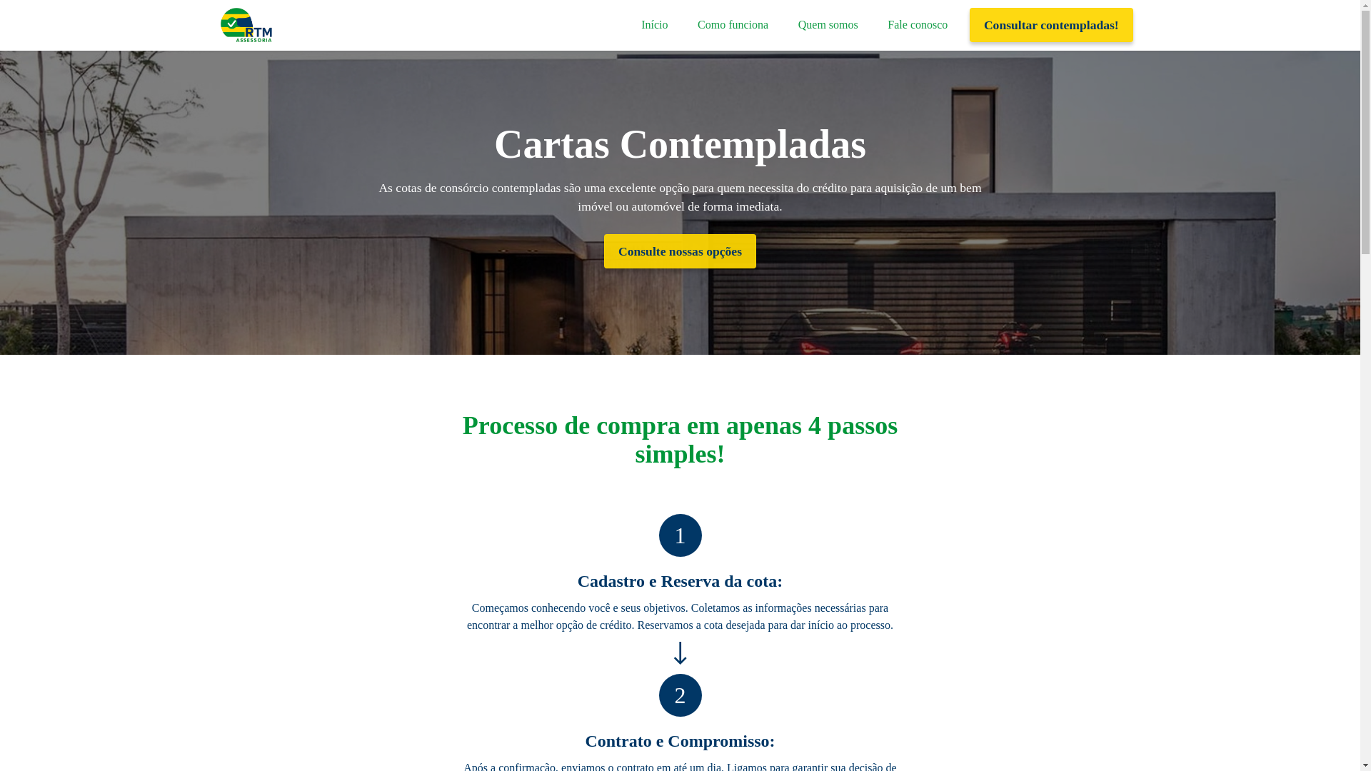 website screenshot of https://rtmcontempladas.com.br/