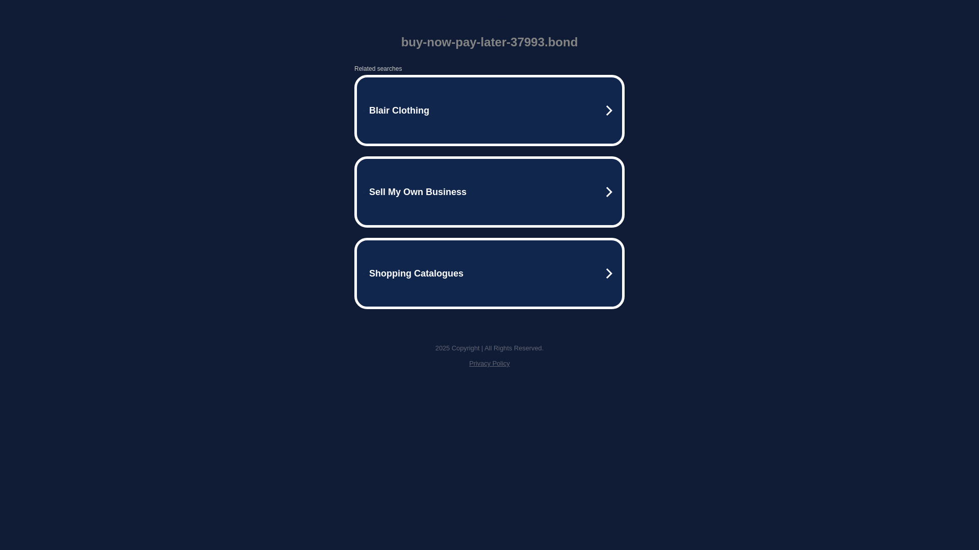 website screenshot of https://buy-now-pay-later-37993.bond/