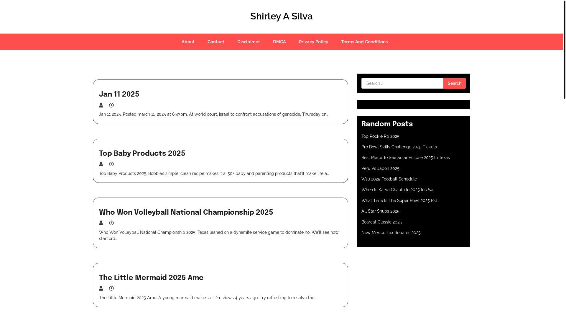 website screenshot of https://shirleyasilvak.pages.dev/