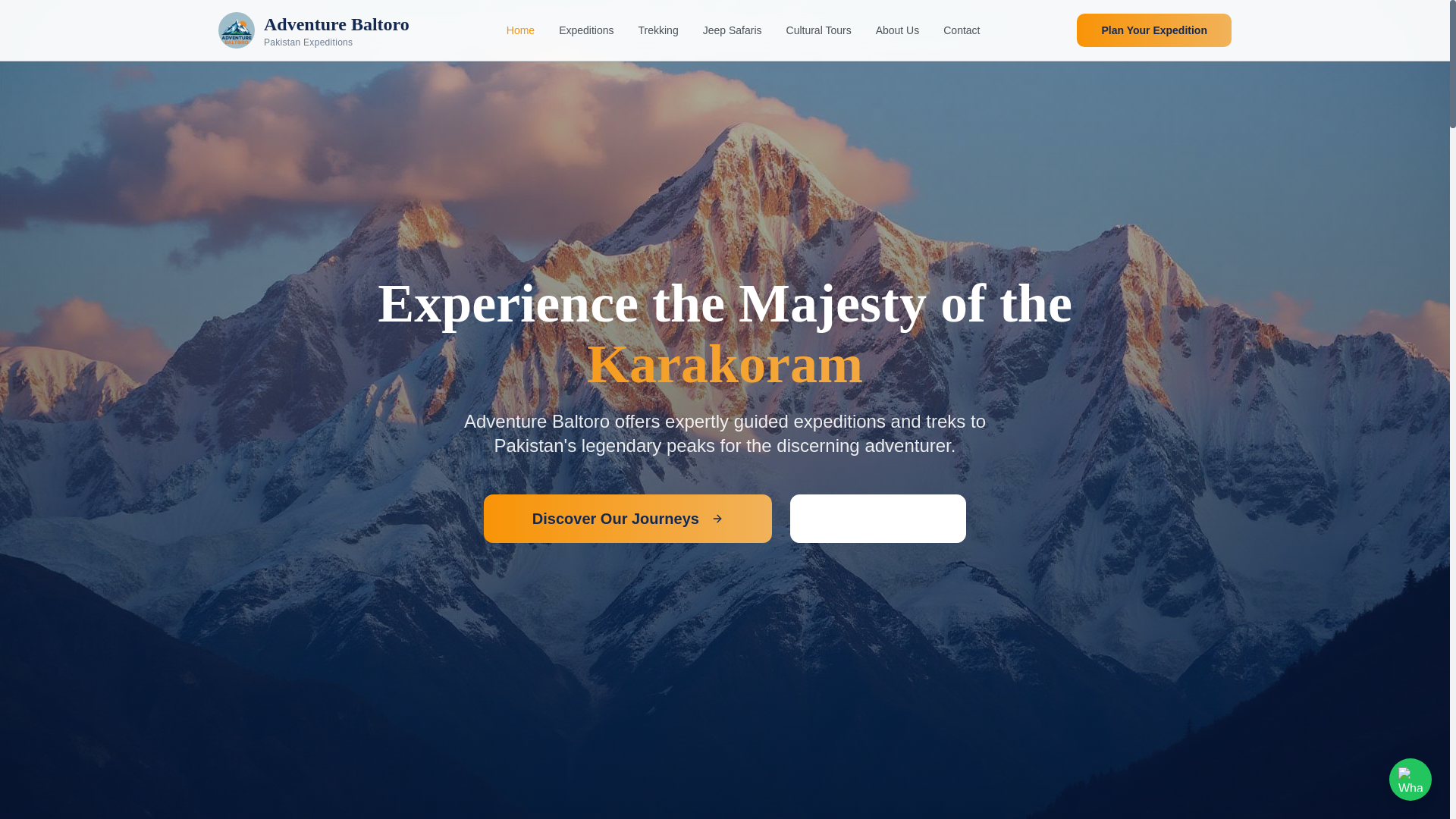 website screenshot of https://adventurebaltoro.pages.dev/