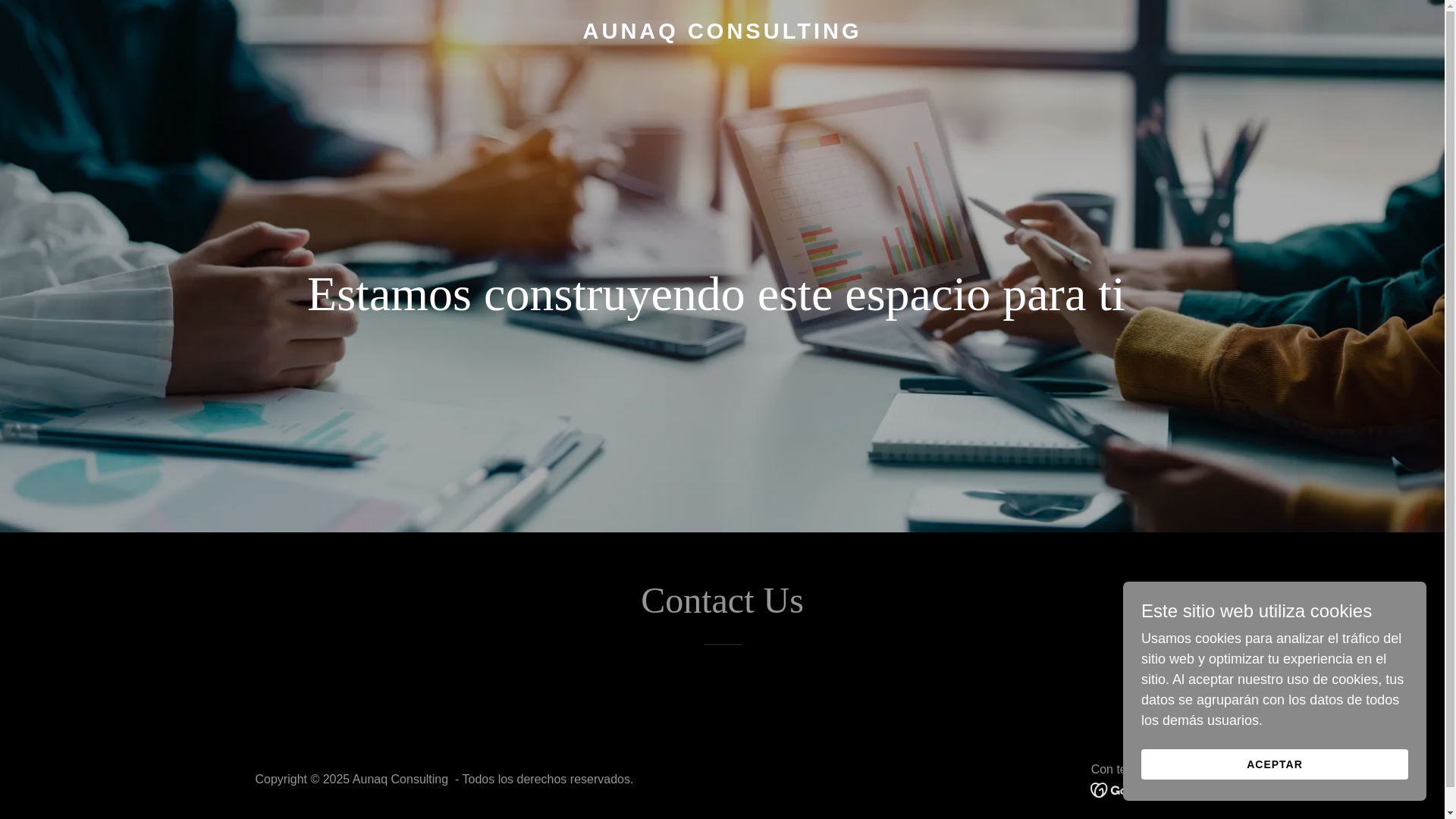 website screenshot of https://aunaq.com/