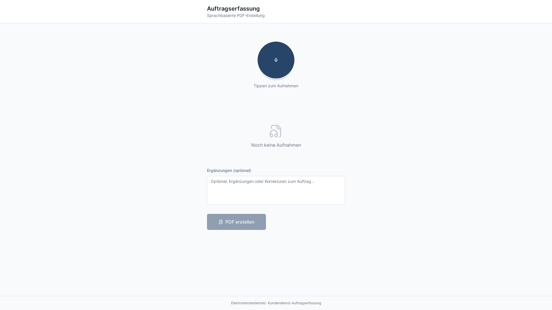 website screenshot of https://auftragsassistent.click/