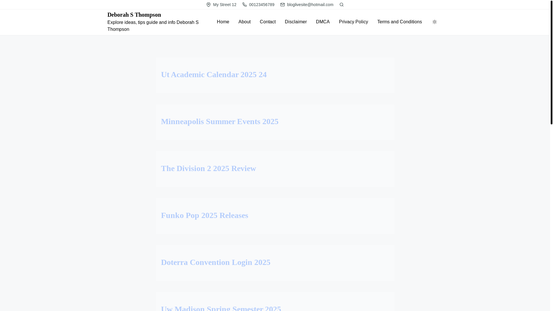 website screenshot of https://deborahsthompsone.pages.dev/