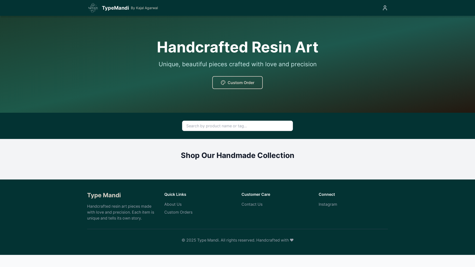 website screenshot of https://typemandi-userinterface.pages.dev/