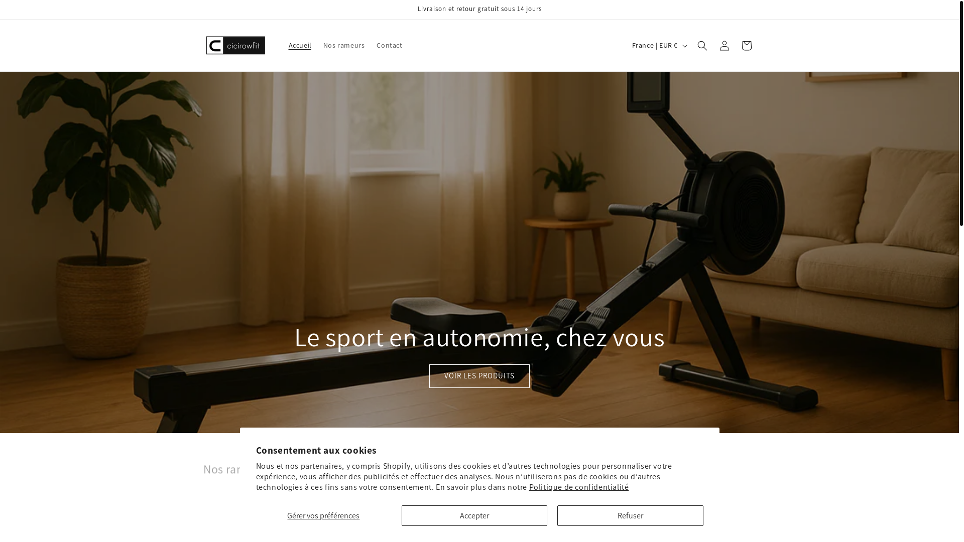 website screenshot of https://cicirowfitfrance.store/