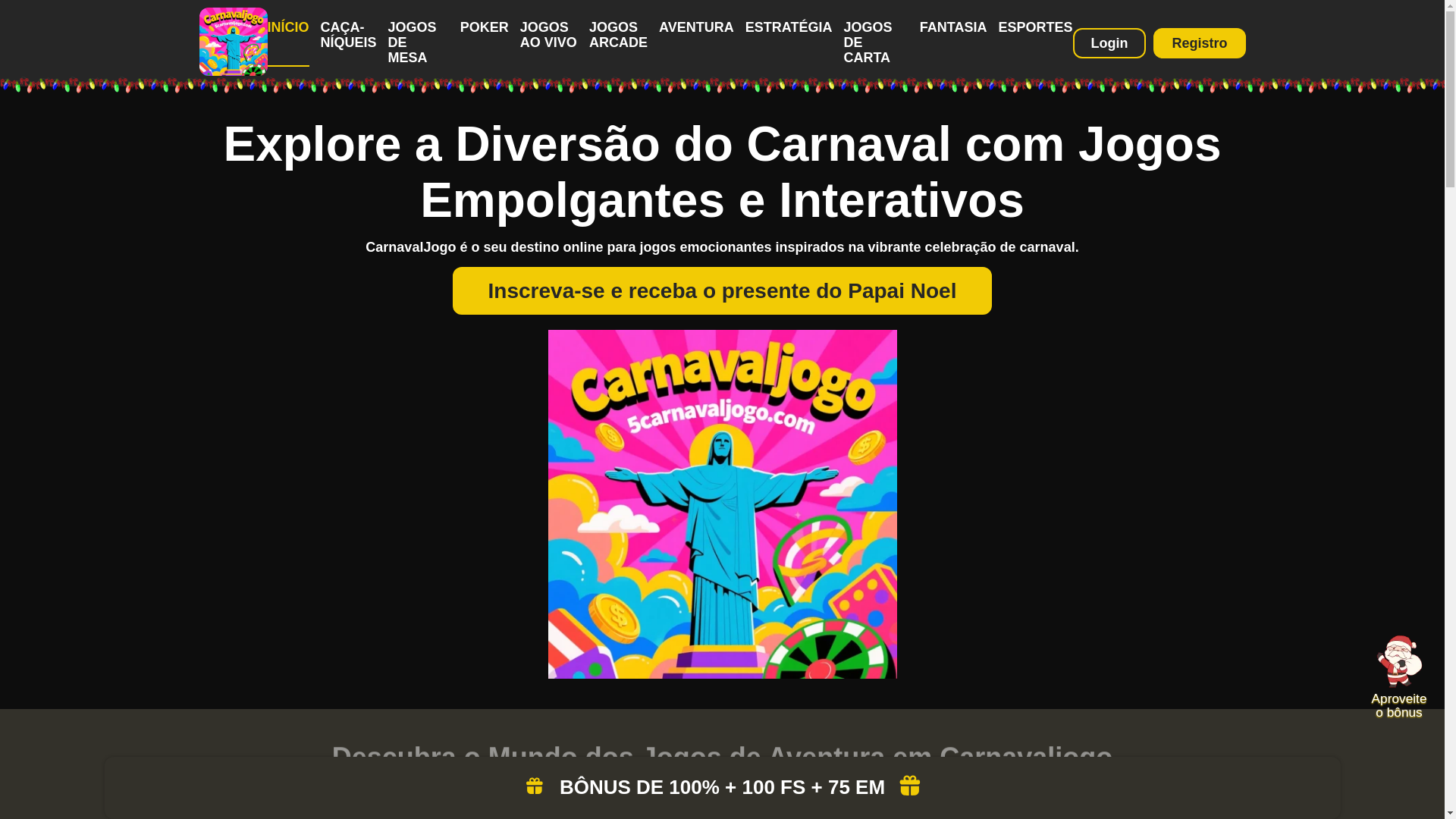 website screenshot of https://5carnavaljogo.com/