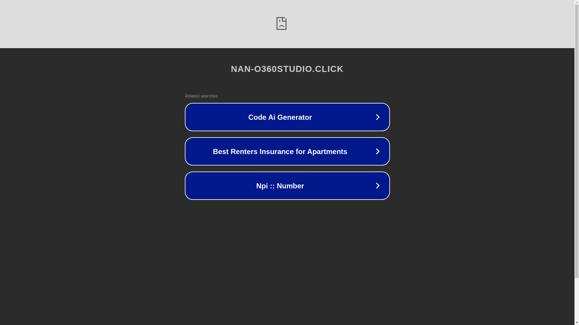 website screenshot of https://nan-o360studio.click/